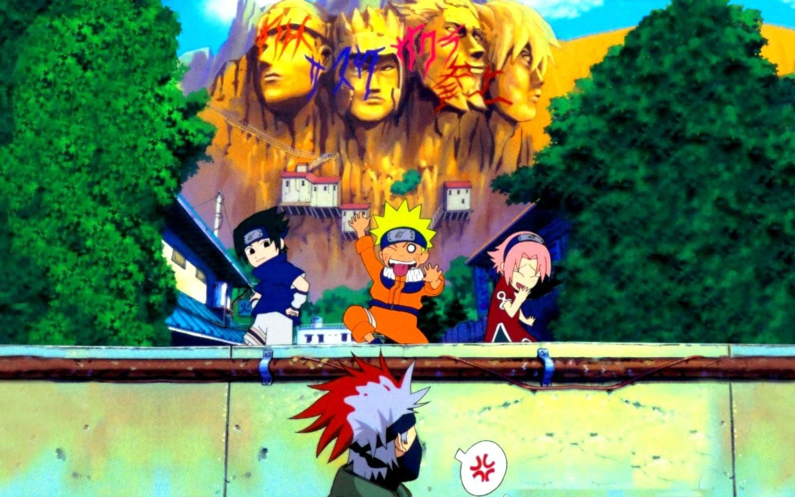 Funny Naruto, Team 7, Anime characters, HD Desktop Wallpaper