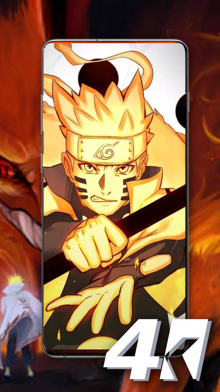 Yellow Naruto, spiky blonde hair, headband, HD Phone Wallpaper