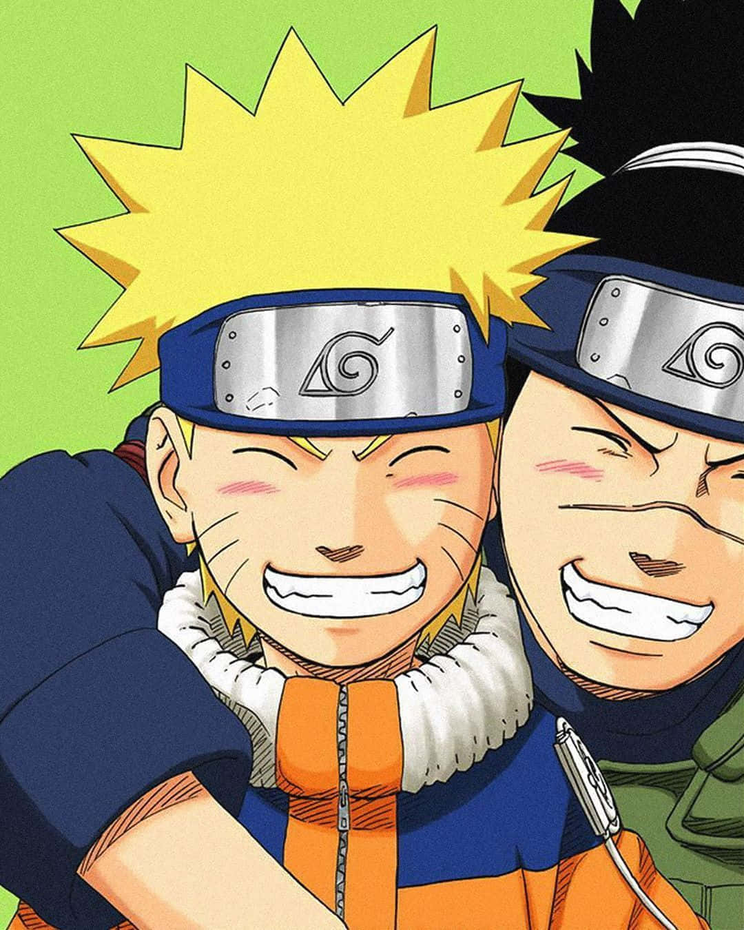 Naruto, friend, spiky hair, HD Phone Wallpaper