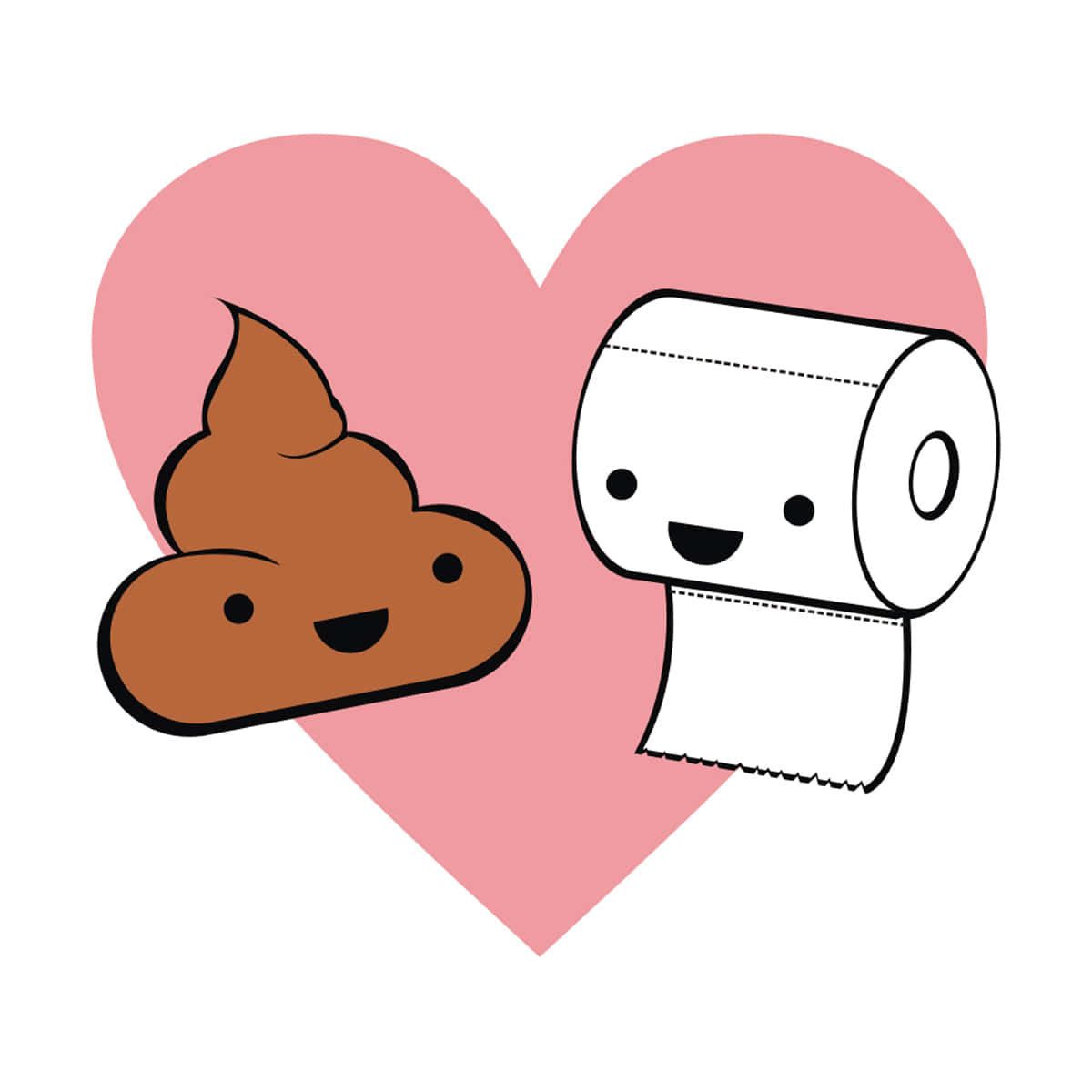 poop emoji, toilet paper roll, smiling faces, SD Desktop Wallpaper