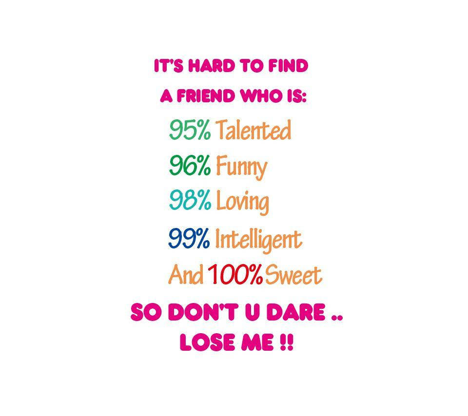 Funny Best Friend Quotes, vibrant text graphic, colorful percentages, SD Desktop Wallpaper