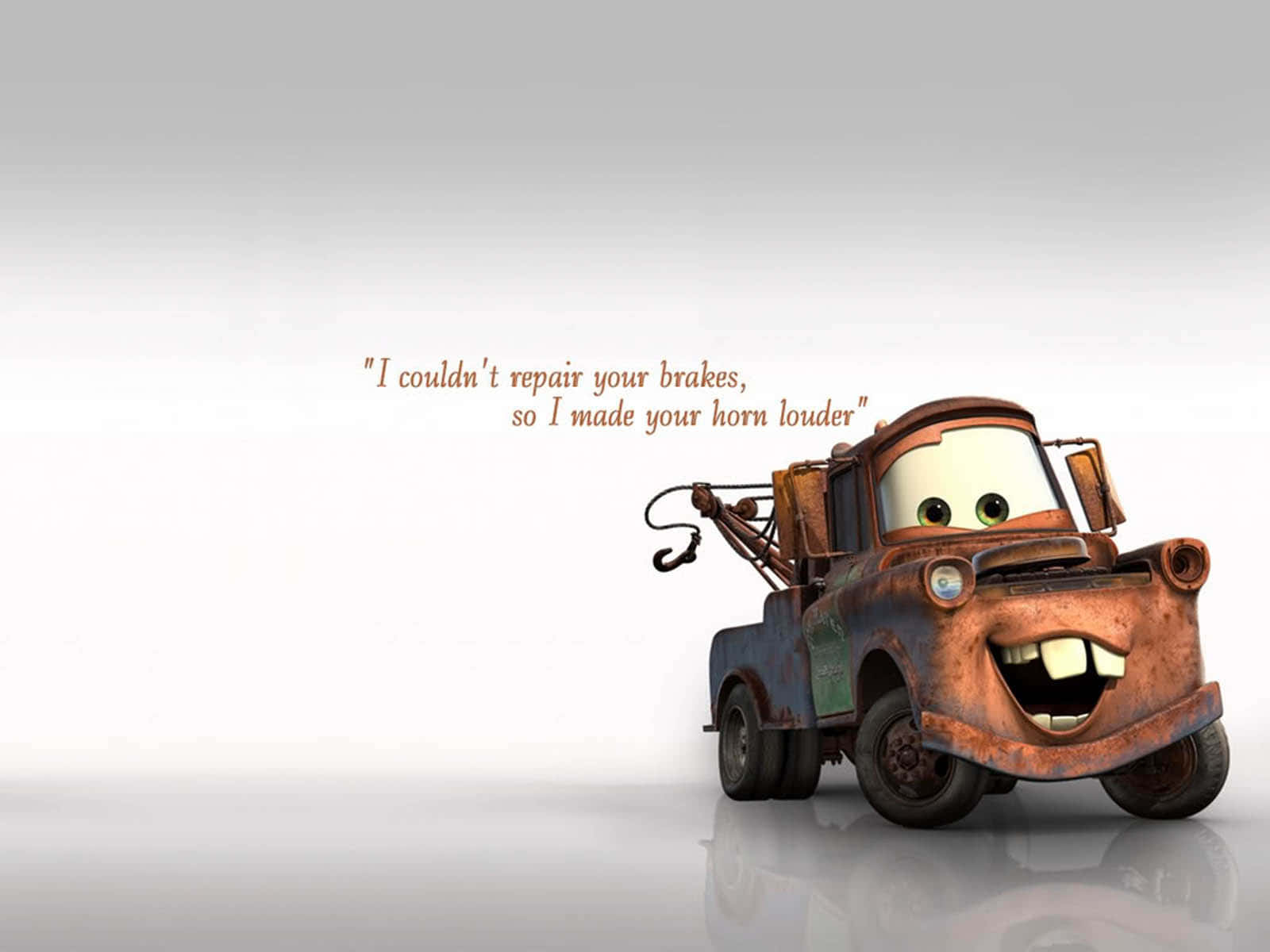 tow truck, rusty, wide grin, HD Desktop Wallpaper