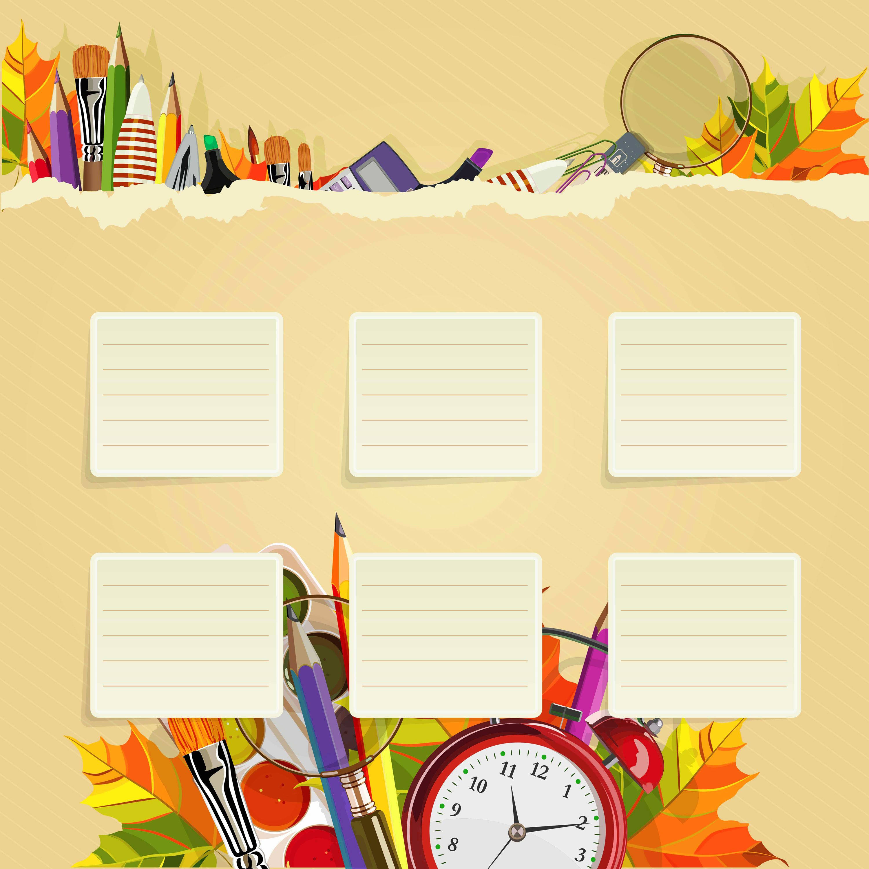 autumn-themed, creative workspace, art supplies, 2K Desktop Wallpaper