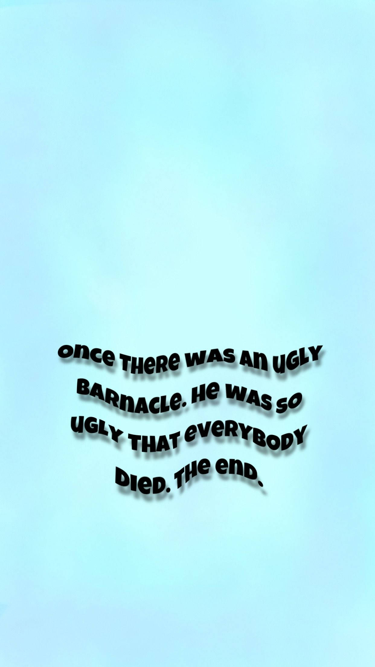 SpongeBob, barnacle, light blue, Full HD Phone Wallpaper