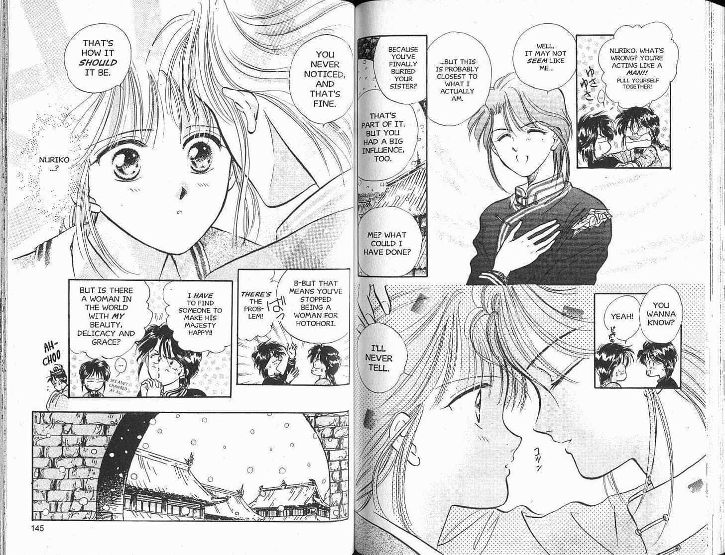 Fushigi Yuugi, Nuriko, confession scene, HD Desktop Wallpaper