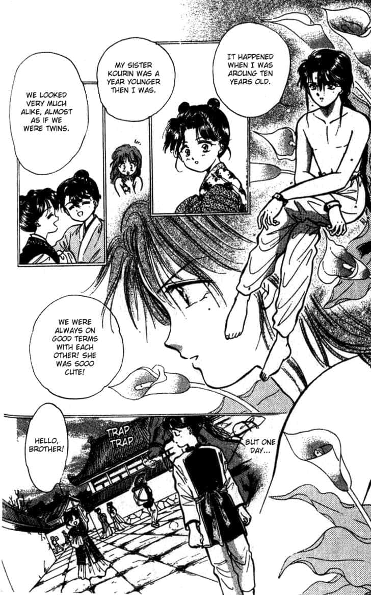 Fushigi Yuugi Nuriko, traditional attire, black and white manga panel, SD Phone Wallpaper