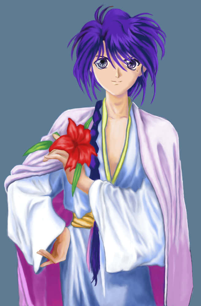 Nuriko, Fushigi Yuugi, anime series, SD Phone Wallpaper