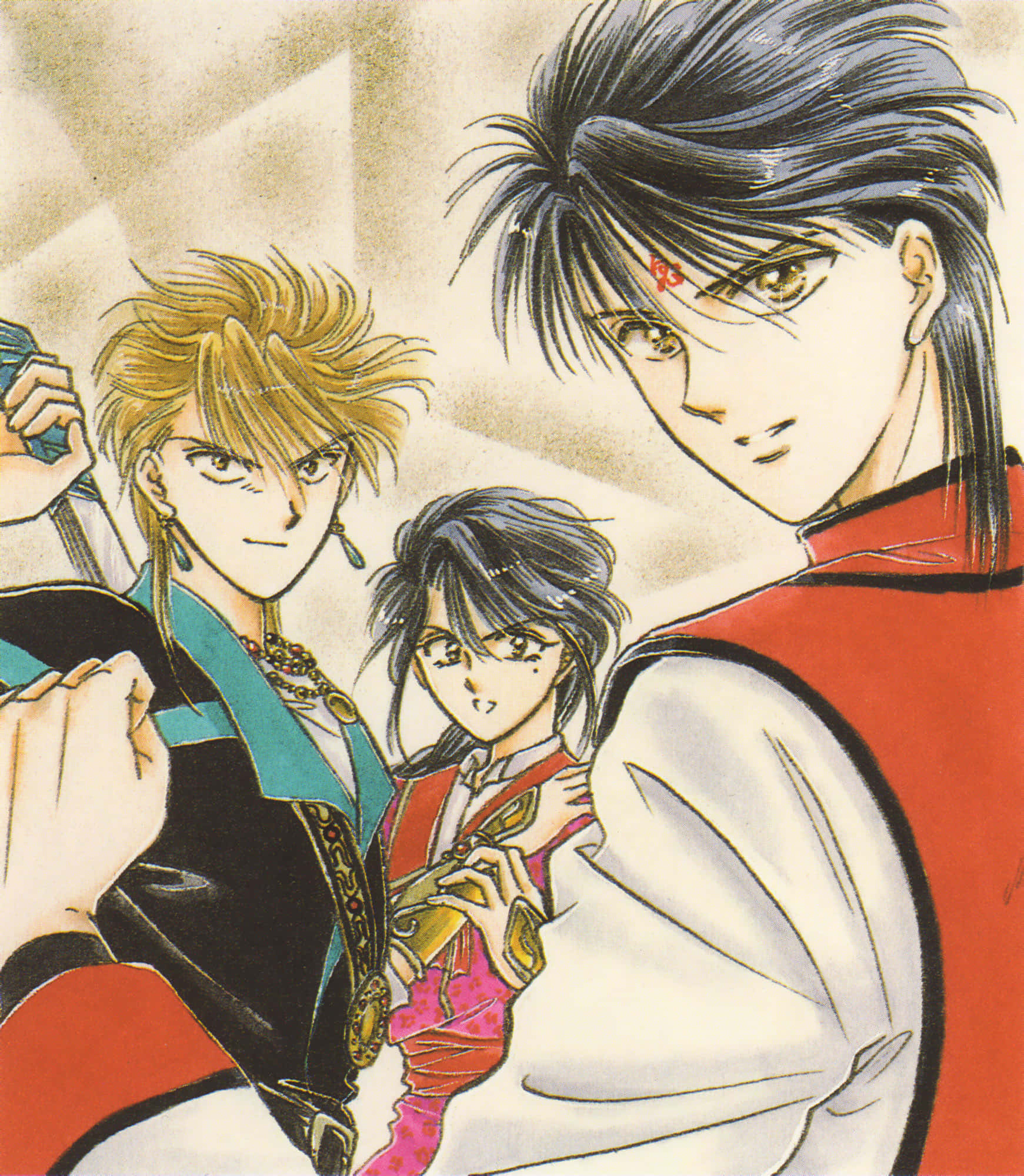 Fushigi Yuugi, Tasuki, anime characters, Full HD Phone Wallpaper