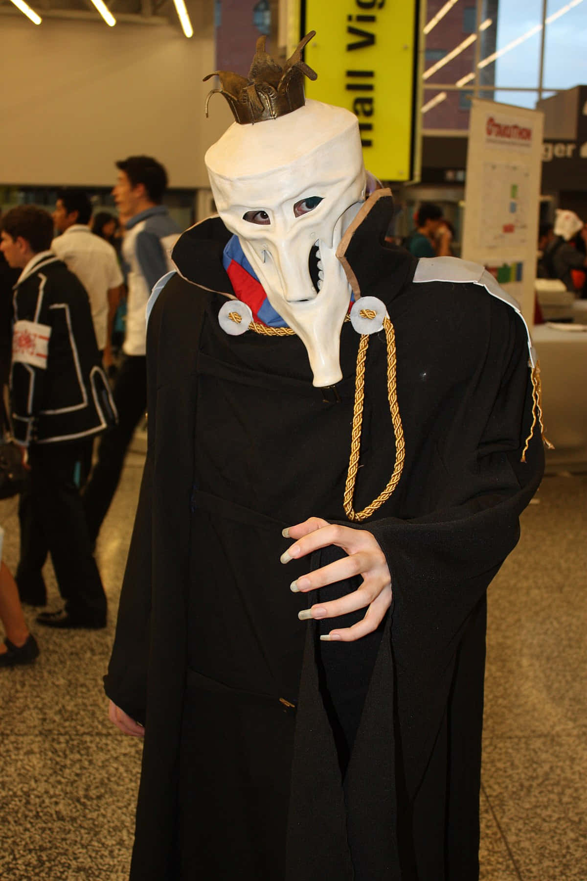 Deus Ex Machina, Future Diary, white plague doctor mask, HD Phone Wallpaper