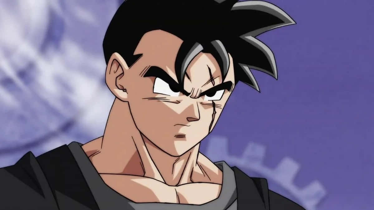 Future Gohan, spiky black hair, intense eyes, SD Desktop Wallpaper
