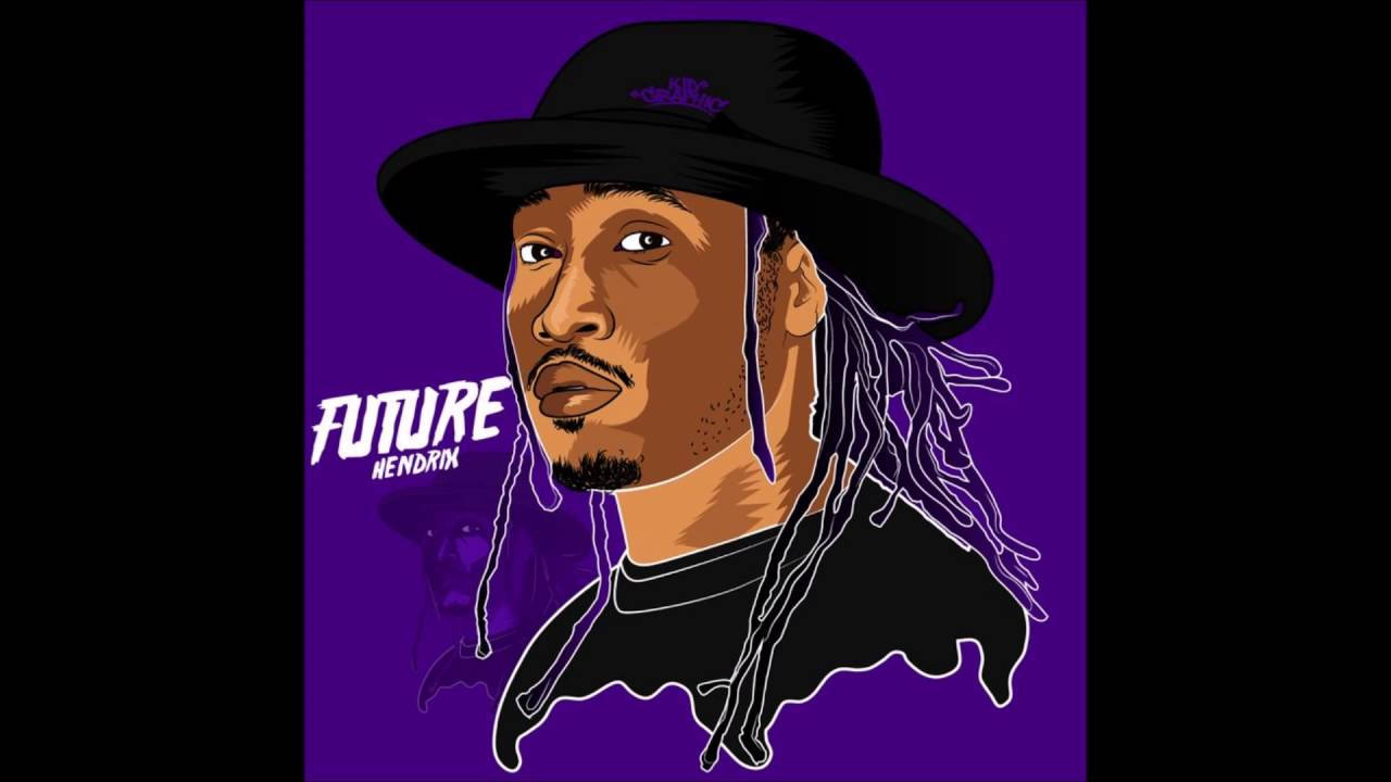 Future, dreadlocks, black hat, HD Desktop Wallpaper