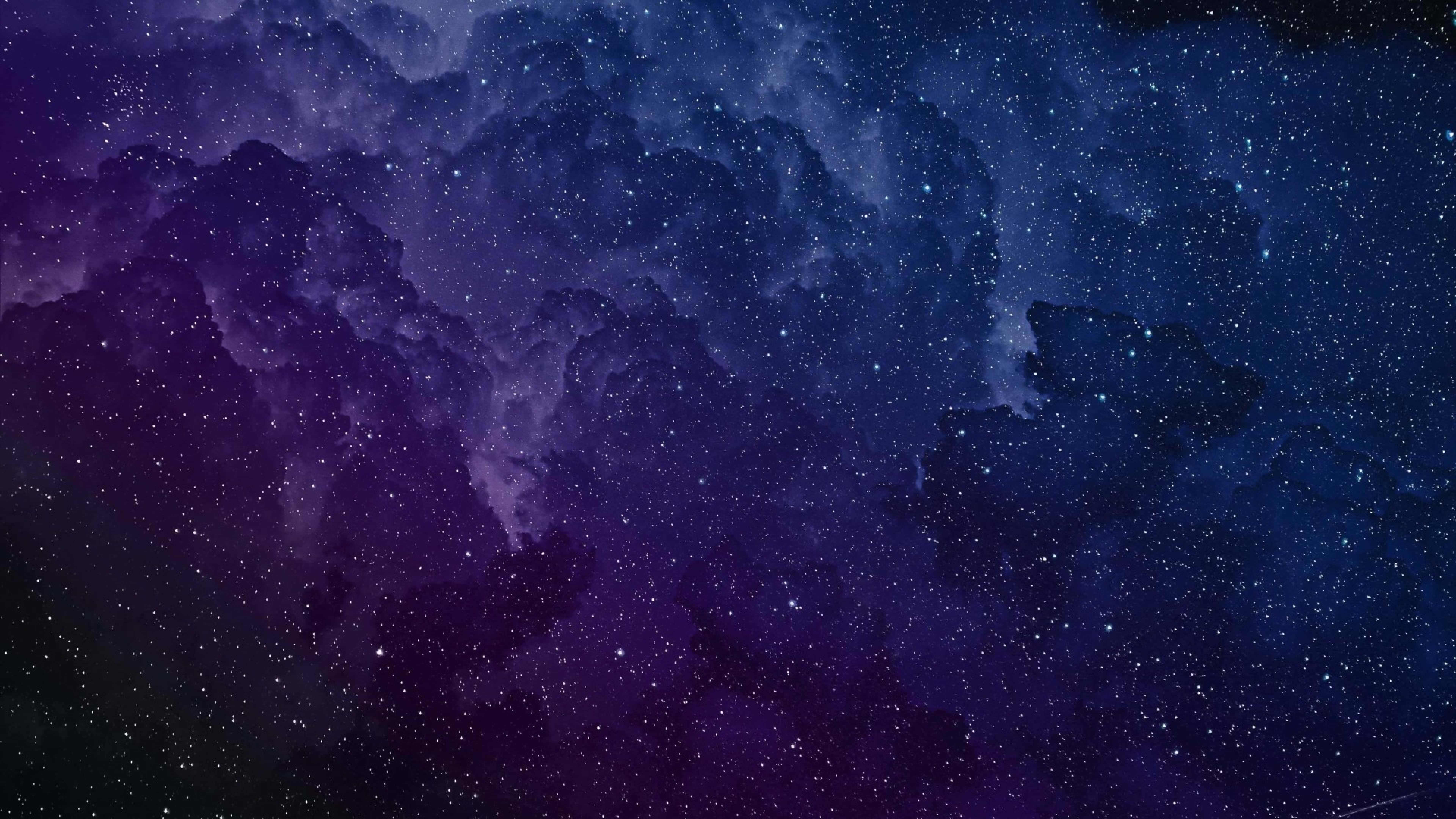8K Space, cosmic nebulae, deep purples, 8K Desktop Wallpaper