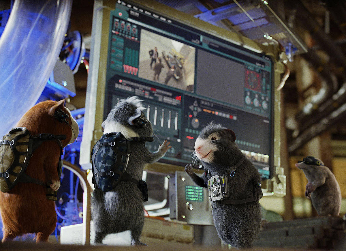 G Force, guinea pigs, tactical gear, SD Desktop Wallpaper