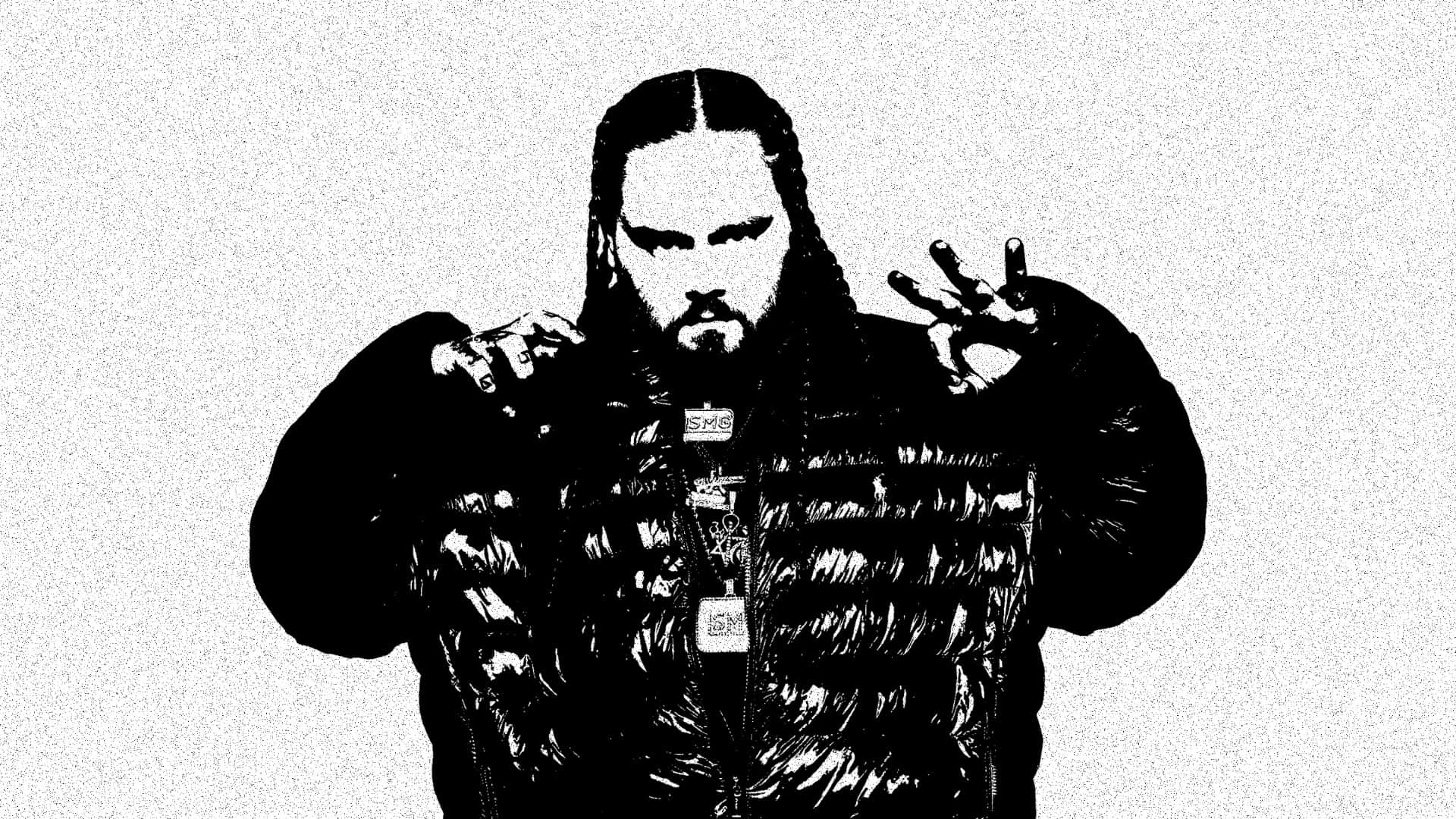 G59, puffer jacket, long hair, Full HD Desktop Wallpaper