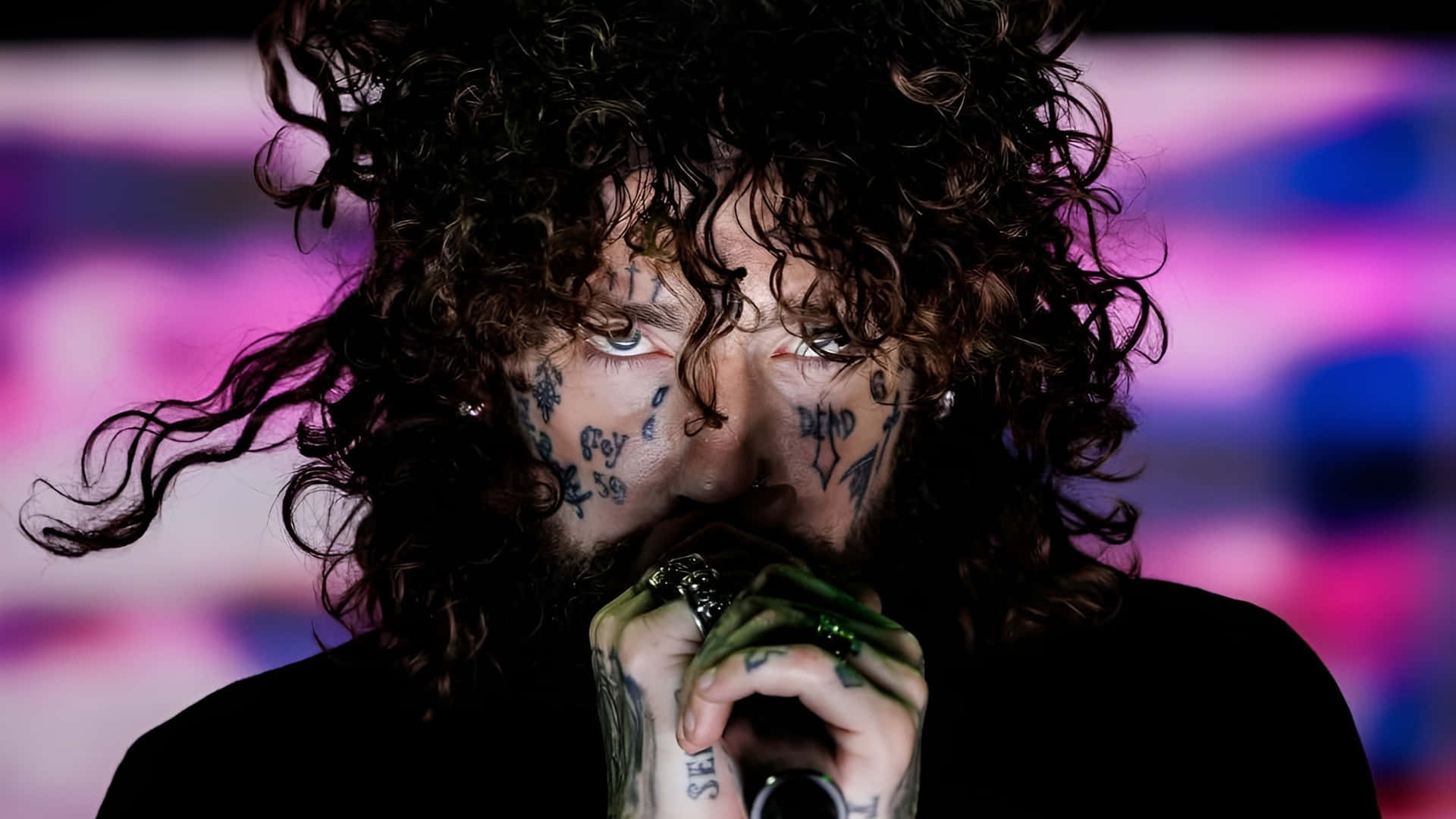 G59, music performance, tattooed man, Full HD Desktop Wallpaper