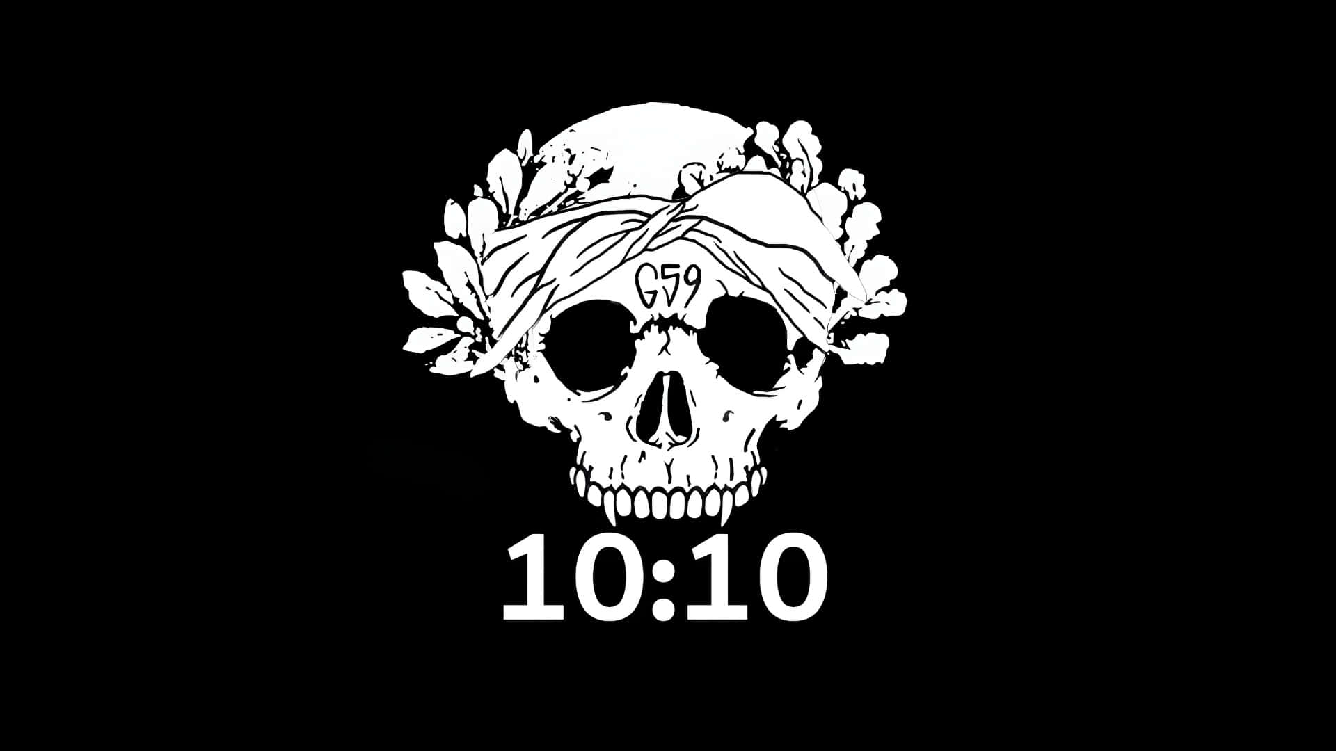 G59, skull logo, leafy bandana, Full HD Desktop Wallpaper