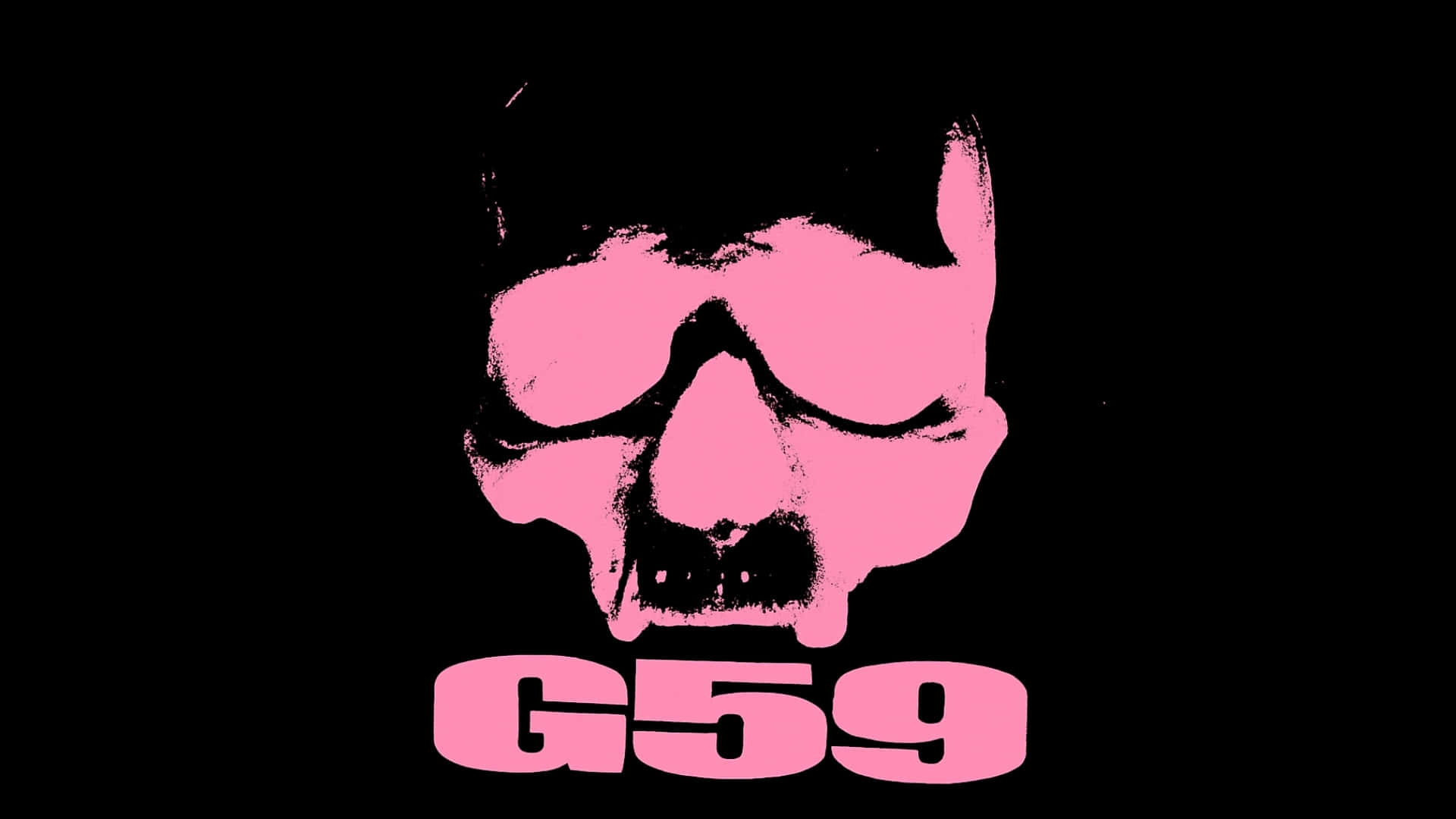 G59, skull logo, pink skull, Full HD Desktop Wallpaper