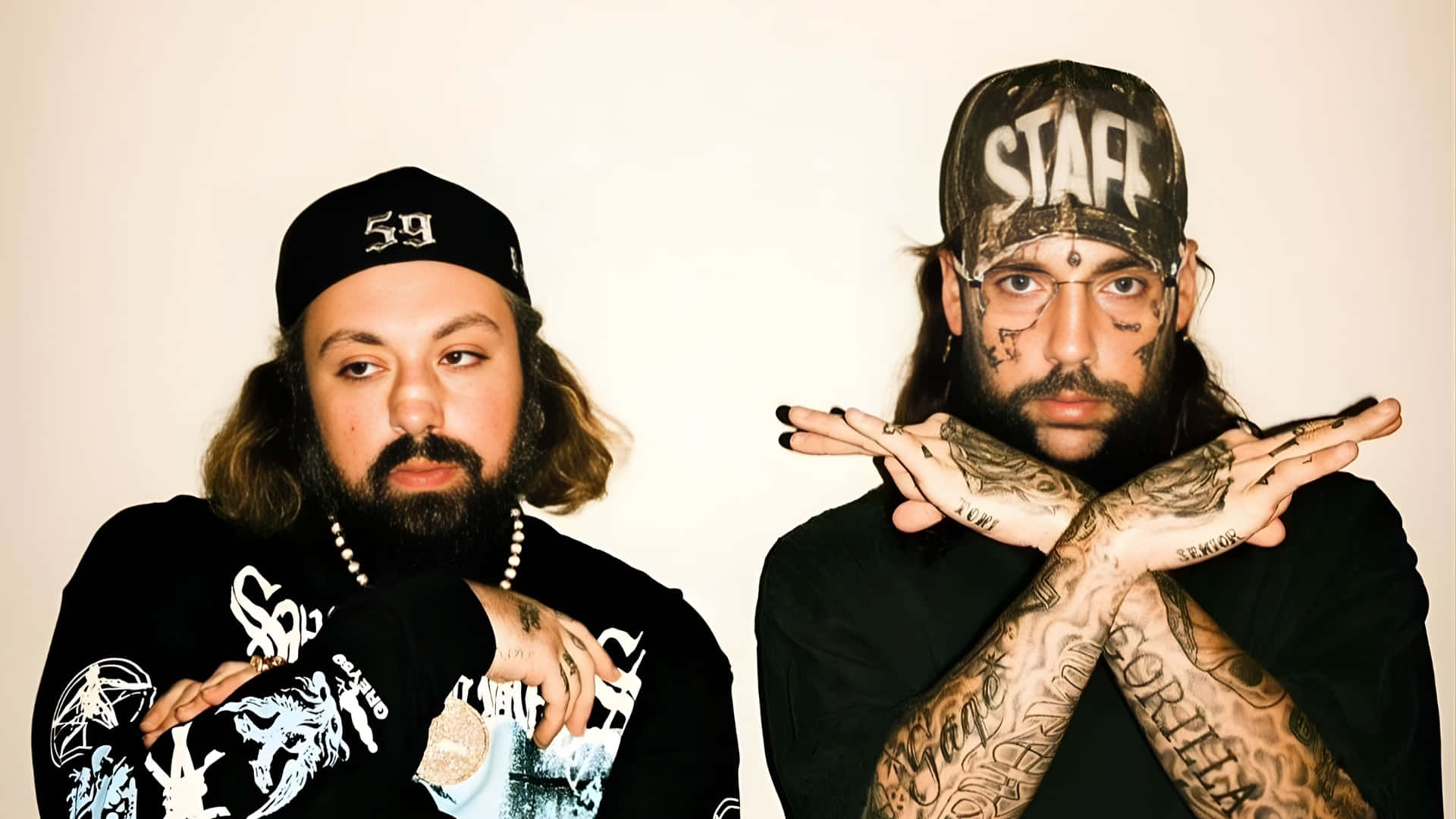 G59, crew style, tattooed men, Full HD Desktop Wallpaper