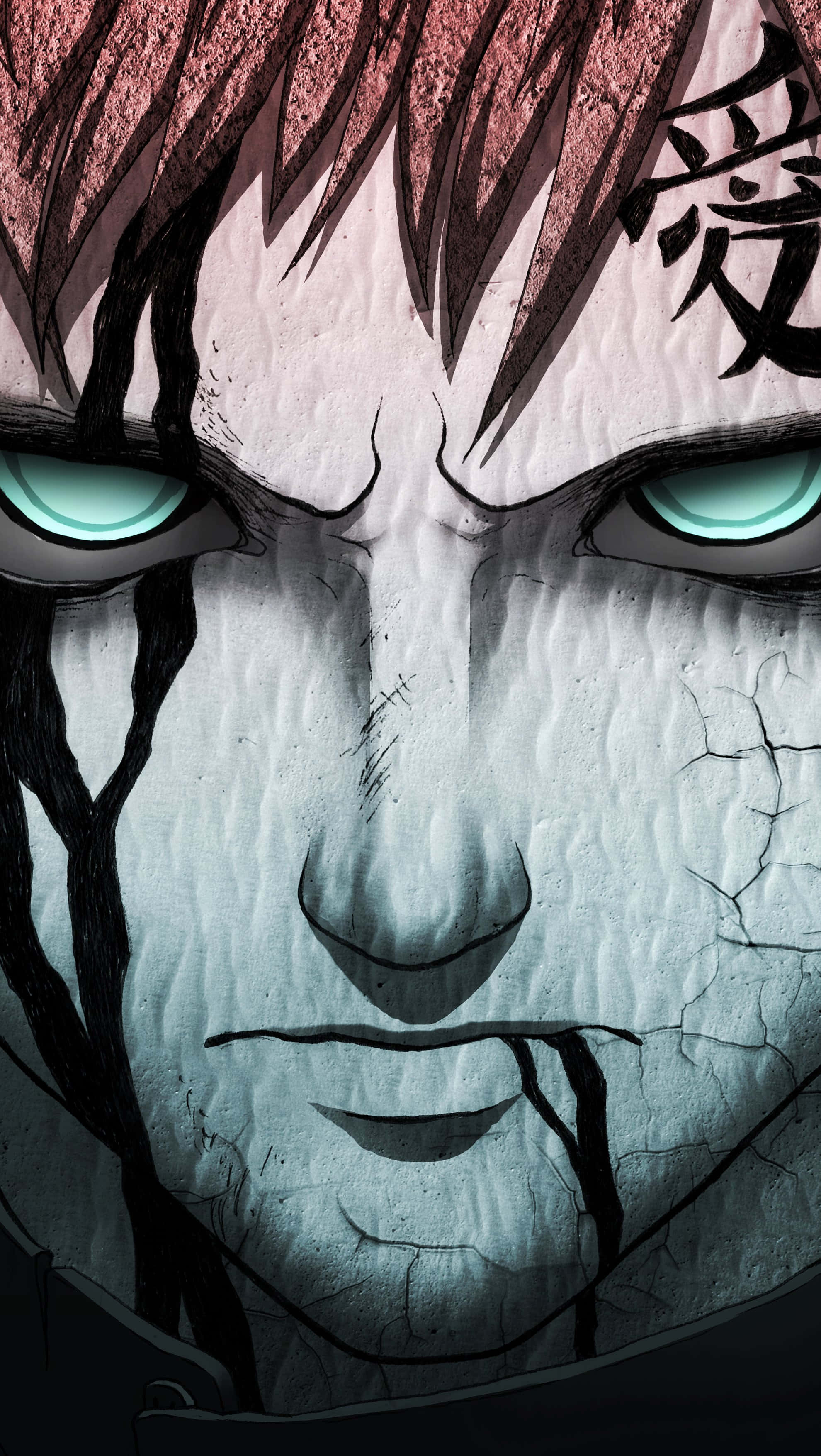 Gaara, Naruto, anime, 2K Phone Wallpaper