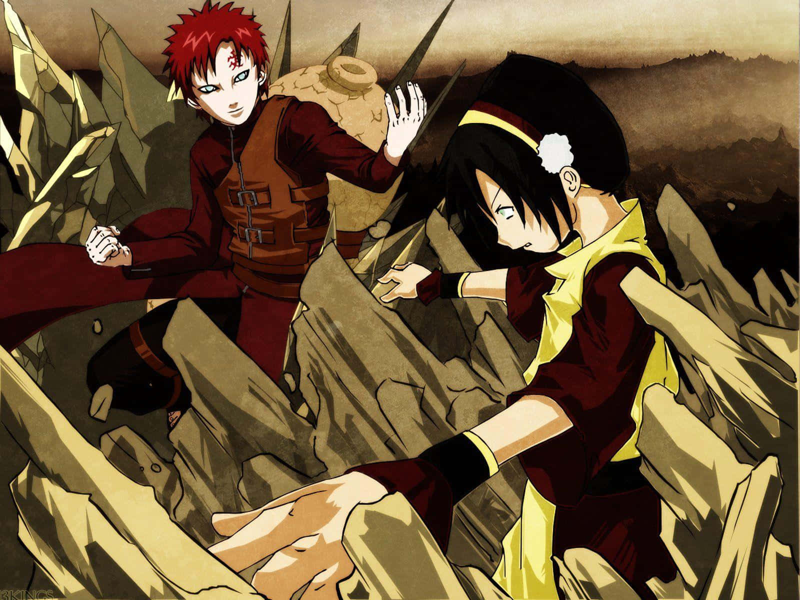 Gaara, Naruto Anime, red hair, HD Desktop Wallpaper