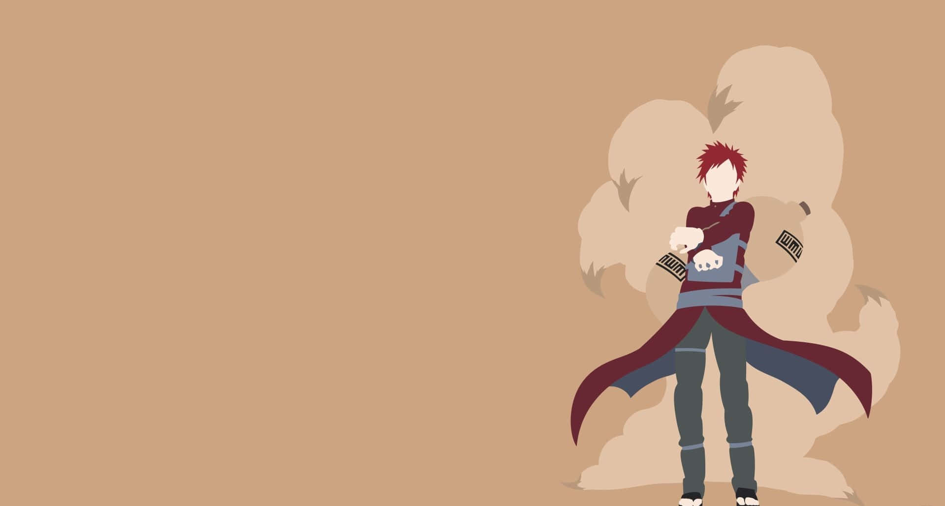 Naruto, Gaara, anime character, Full HD Desktop Wallpaper