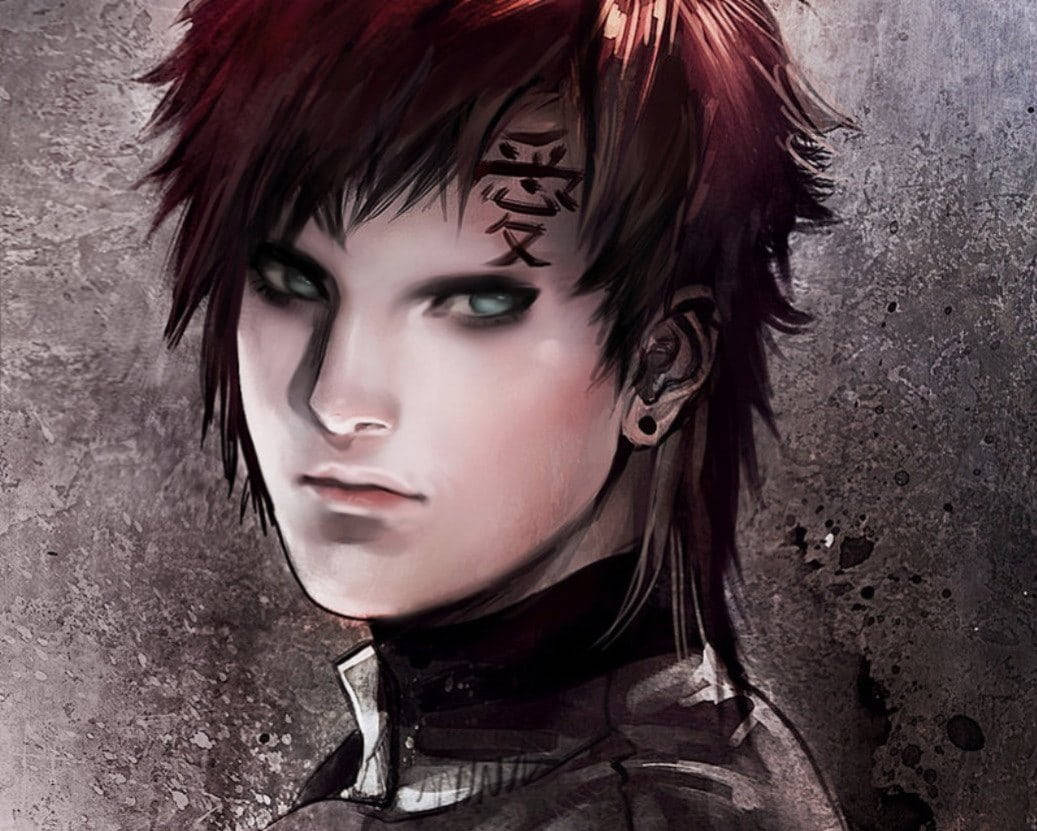 Naruto, Gaara, 3D, SD Desktop Wallpaper