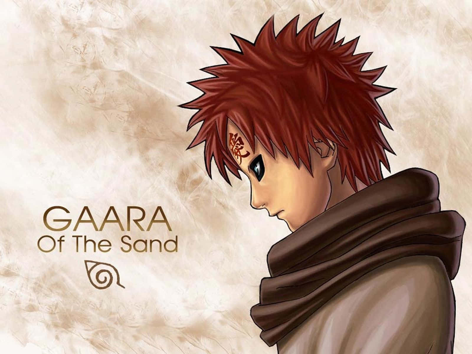 Gaara, Naruto Anime, spiky red hair, HD Desktop Wallpaper