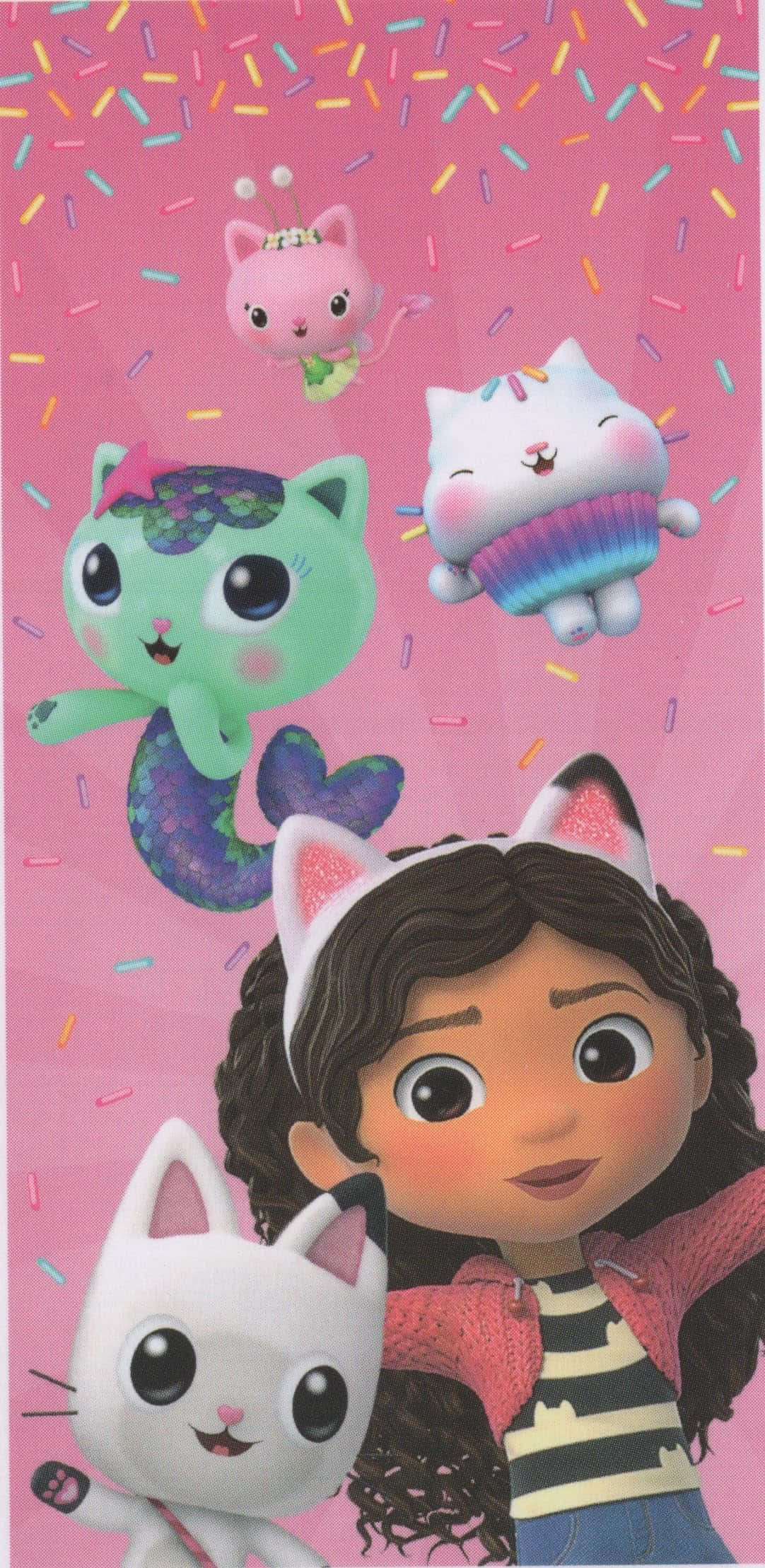 Gabby, Gabby's Dollhouse, cat ears, Full HD Phone Wallpaper