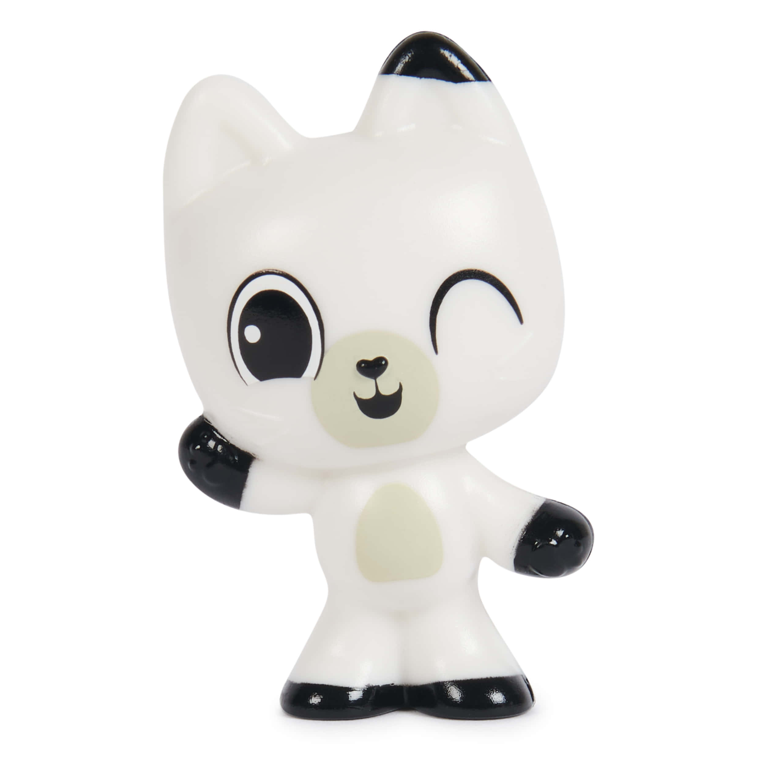 Gabby Dollhouse, cat figure, glossy white, Full HD Desktop Wallpaper