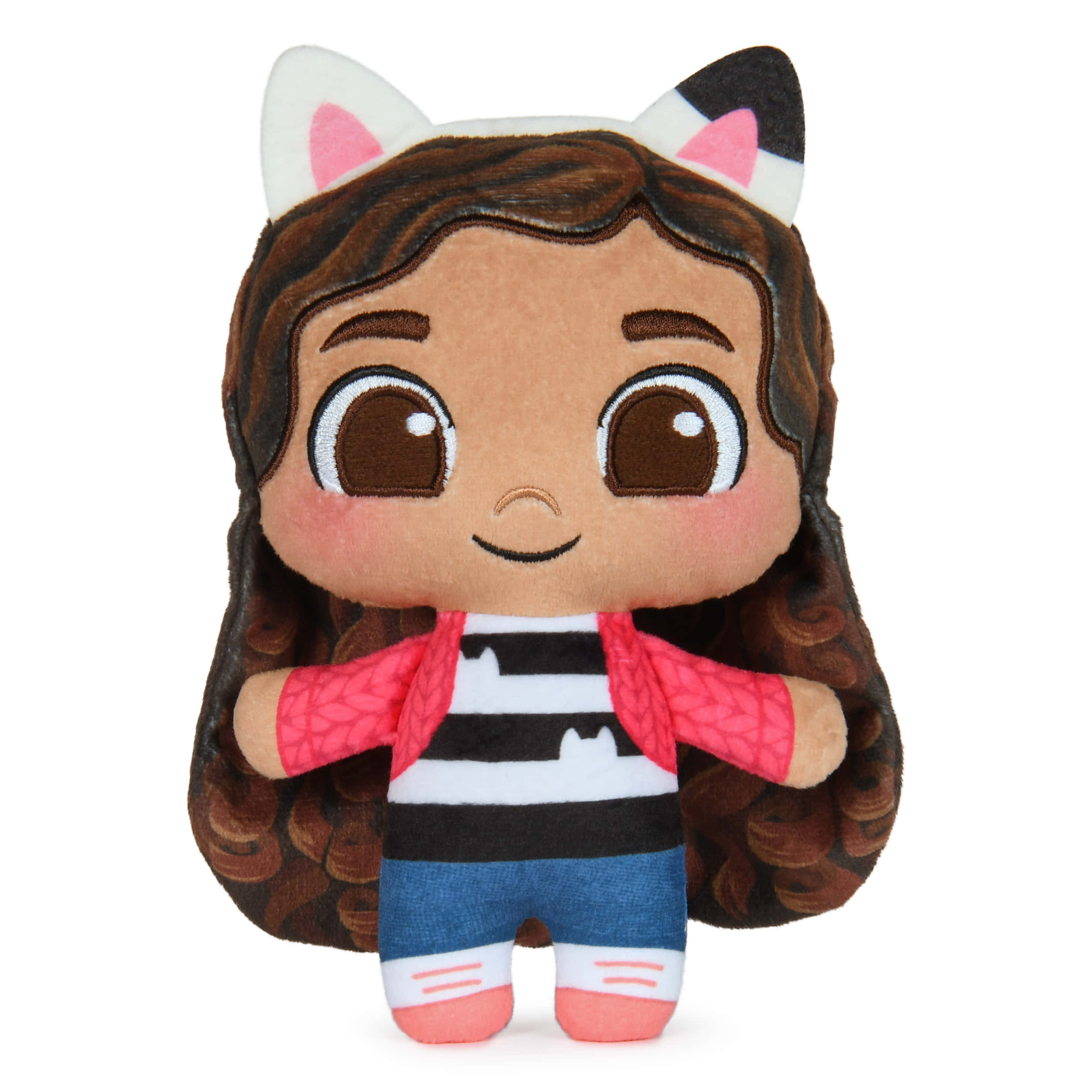 Gabby Dollhouse, plush toy, cat ears, Full HD Desktop Wallpaper