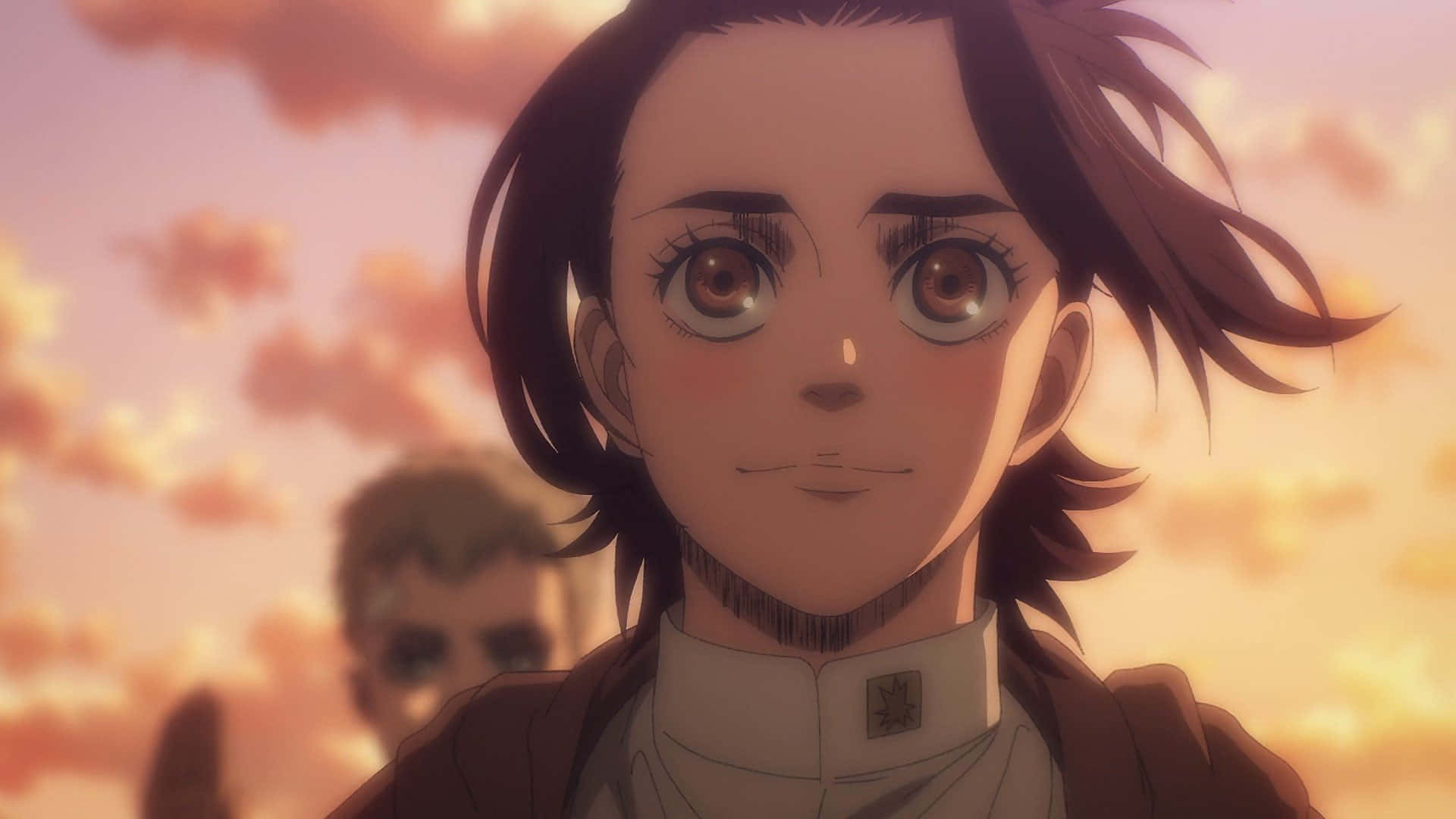 Gabi Braun, brown hair, wide eyes, Full HD Desktop Wallpaper