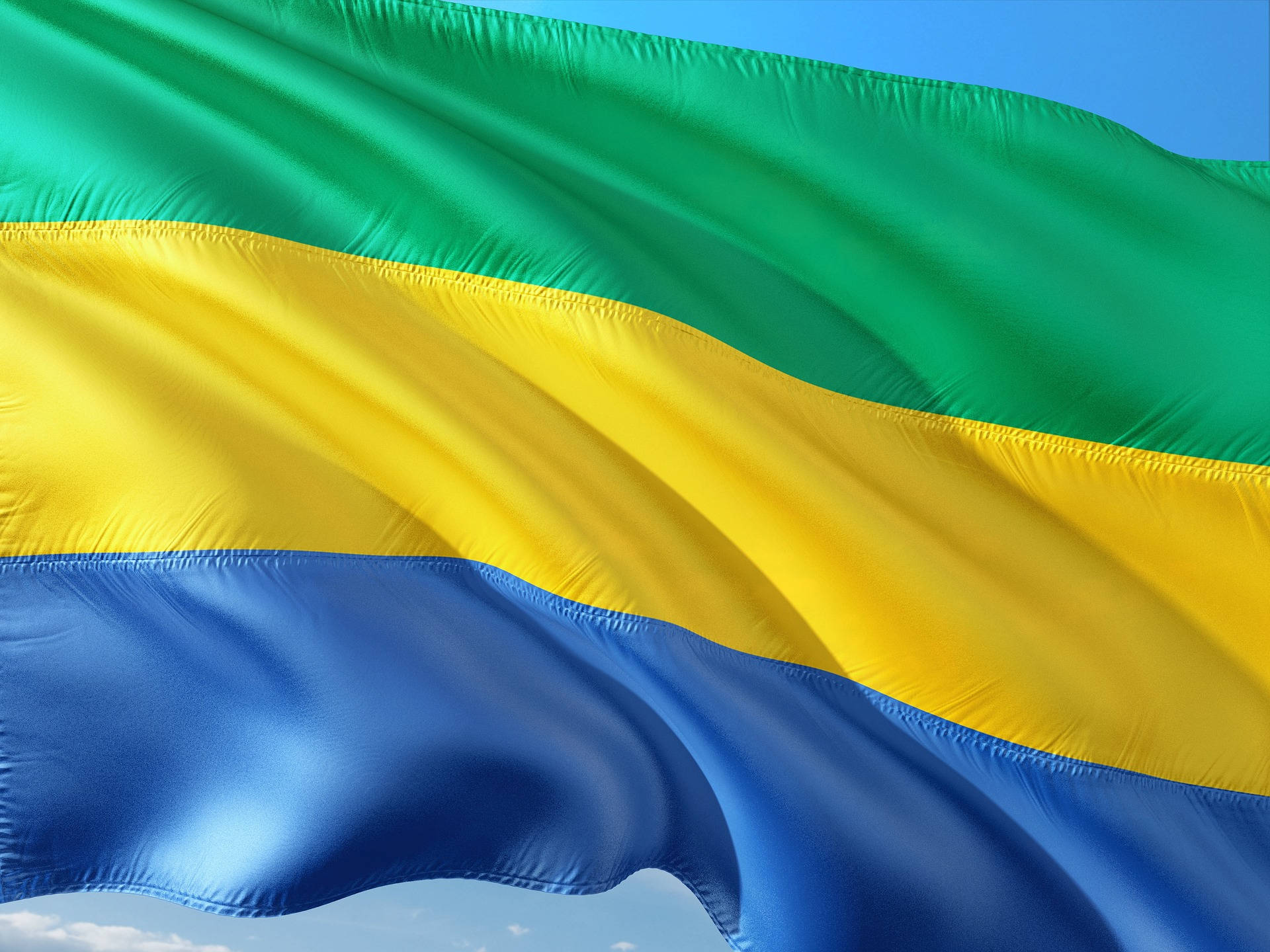 Gabon, green, yellow, Full HD Desktop Wallpaper