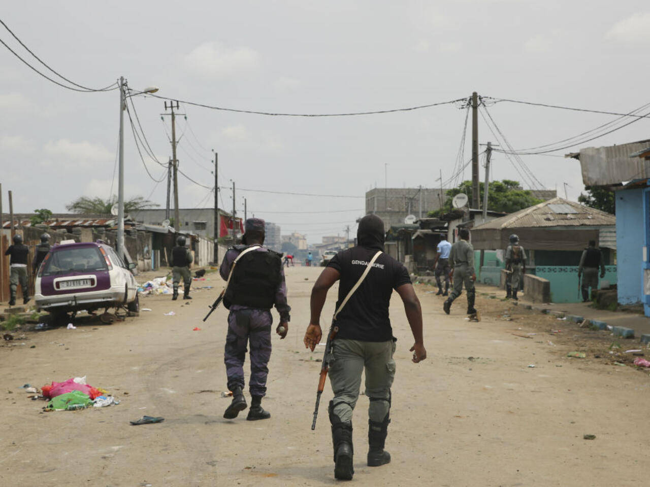 Patrolmen, Gabon, tactical gear, HD Desktop Wallpaper