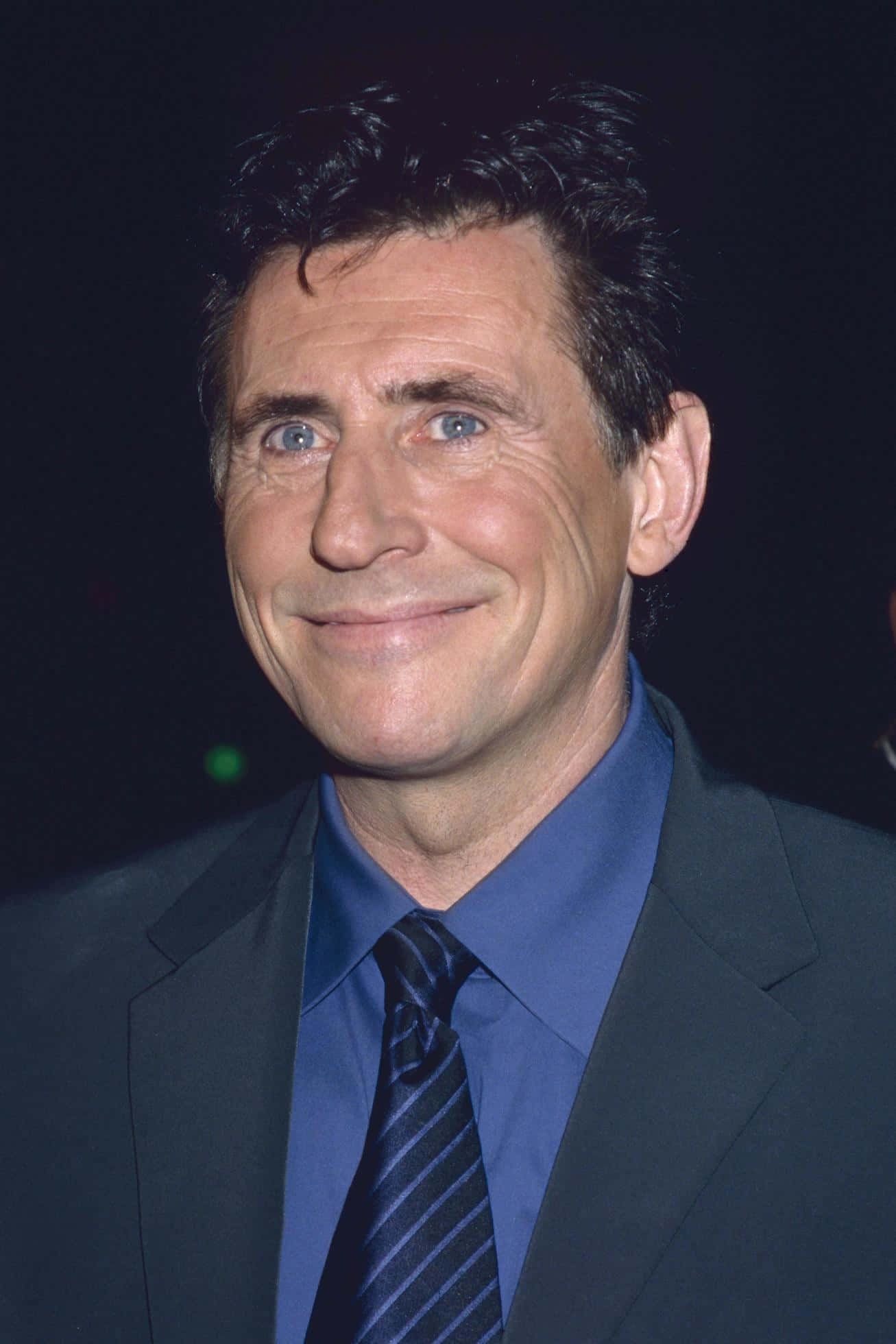 Gabriel Byrne, black sportcoat, blue eyes, Full HD Phone Wallpaper