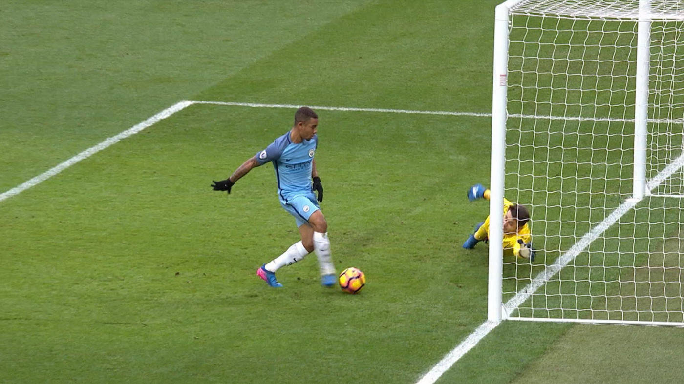 Gabriel Jesus, light blue, colorful ball, HD Desktop Wallpaper