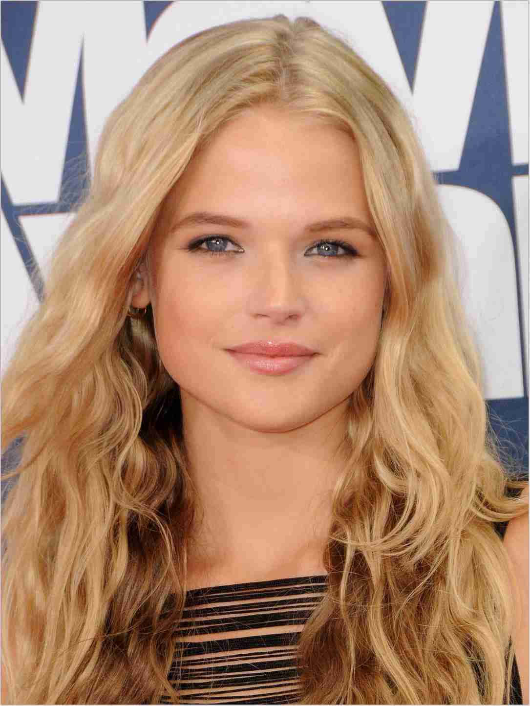Gabriella Wilde, blonde hair, blue eyes, HD Phone Wallpaper