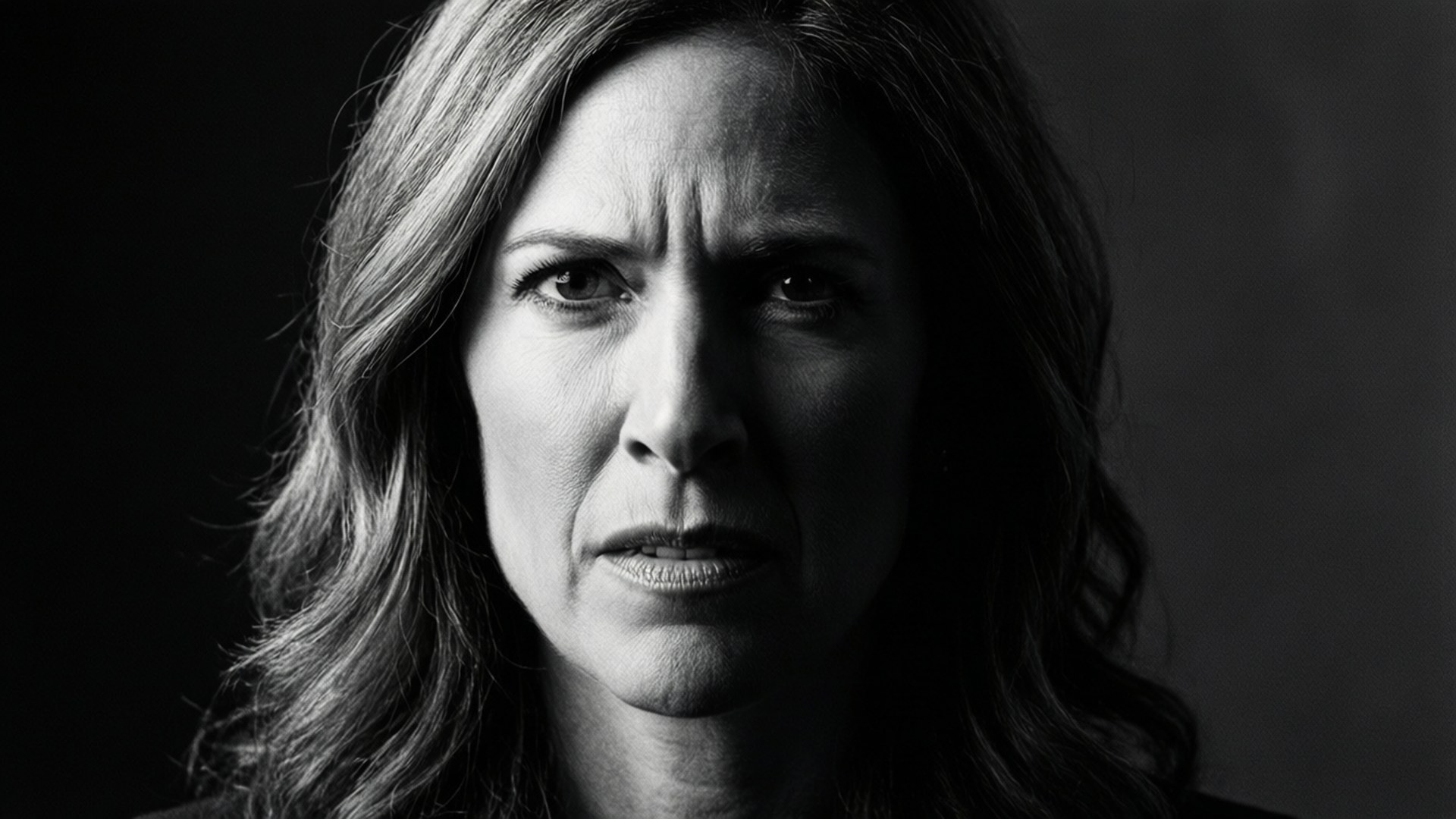 Gabrielle Giffords, black and white, stark lighting, Full HD Desktop Wallpaper