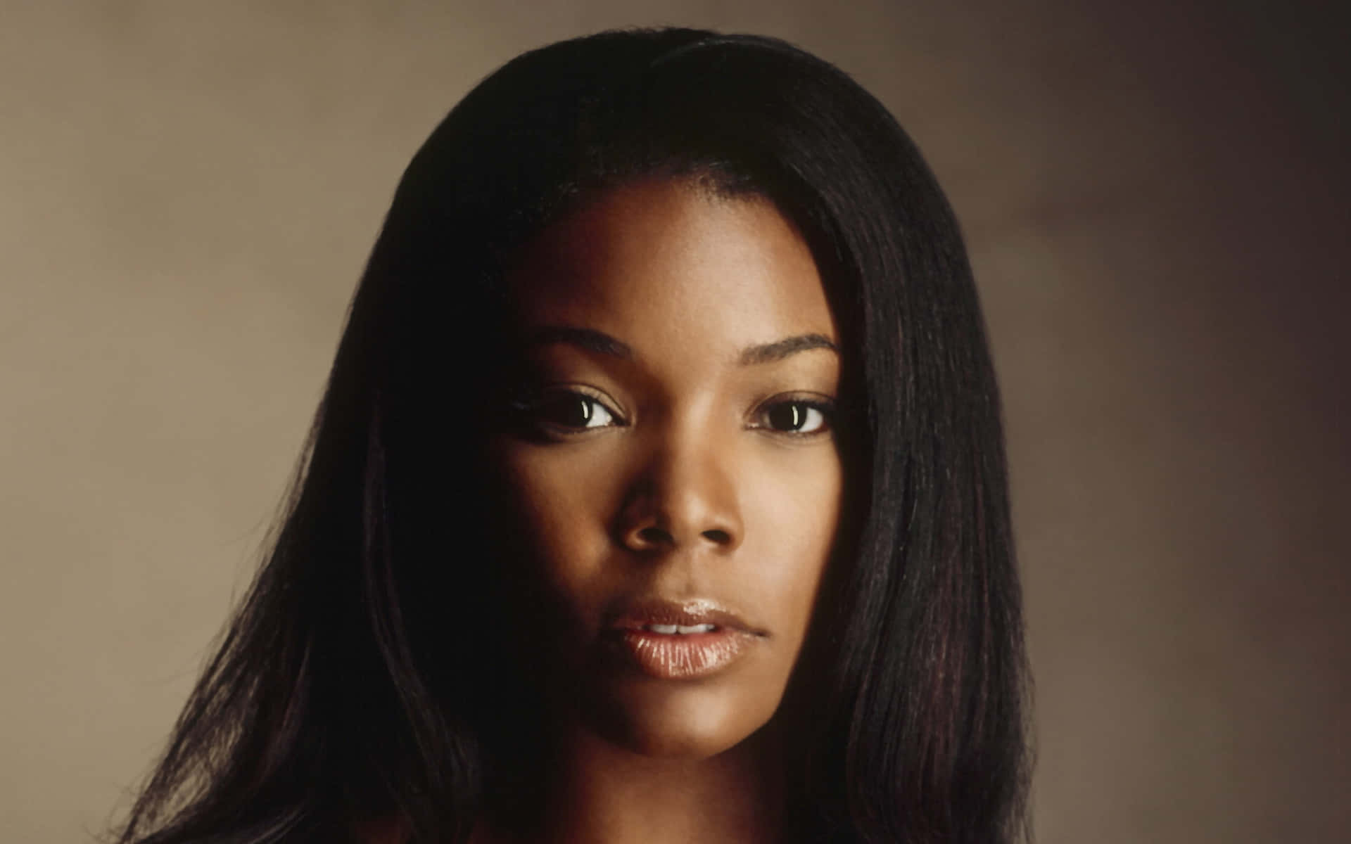 Gabrielle Union, Black woman, long dark hair, Full HD Desktop Wallpaper