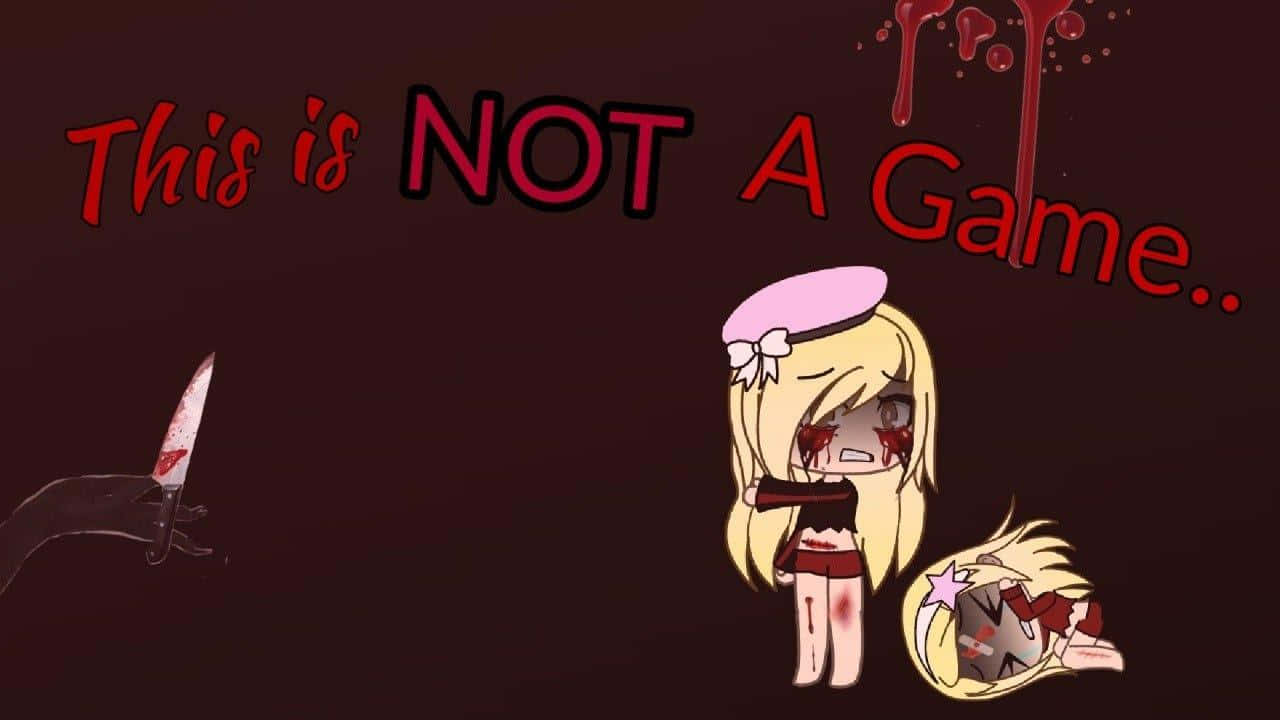 Gacha Life, anime girl, fallen comrade, HD Desktop Wallpaper