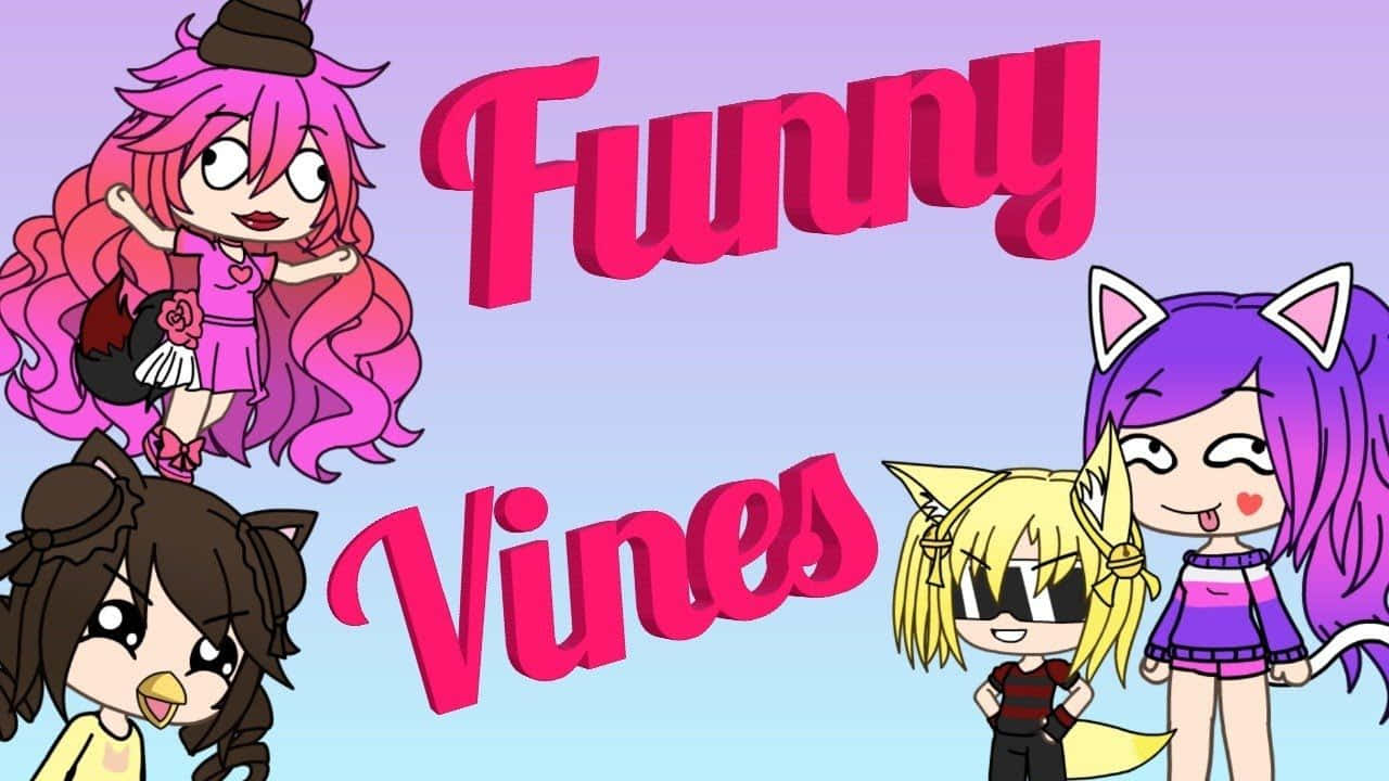 Gacha Life, funny vines, chibi anime girls, HD Desktop Wallpaper