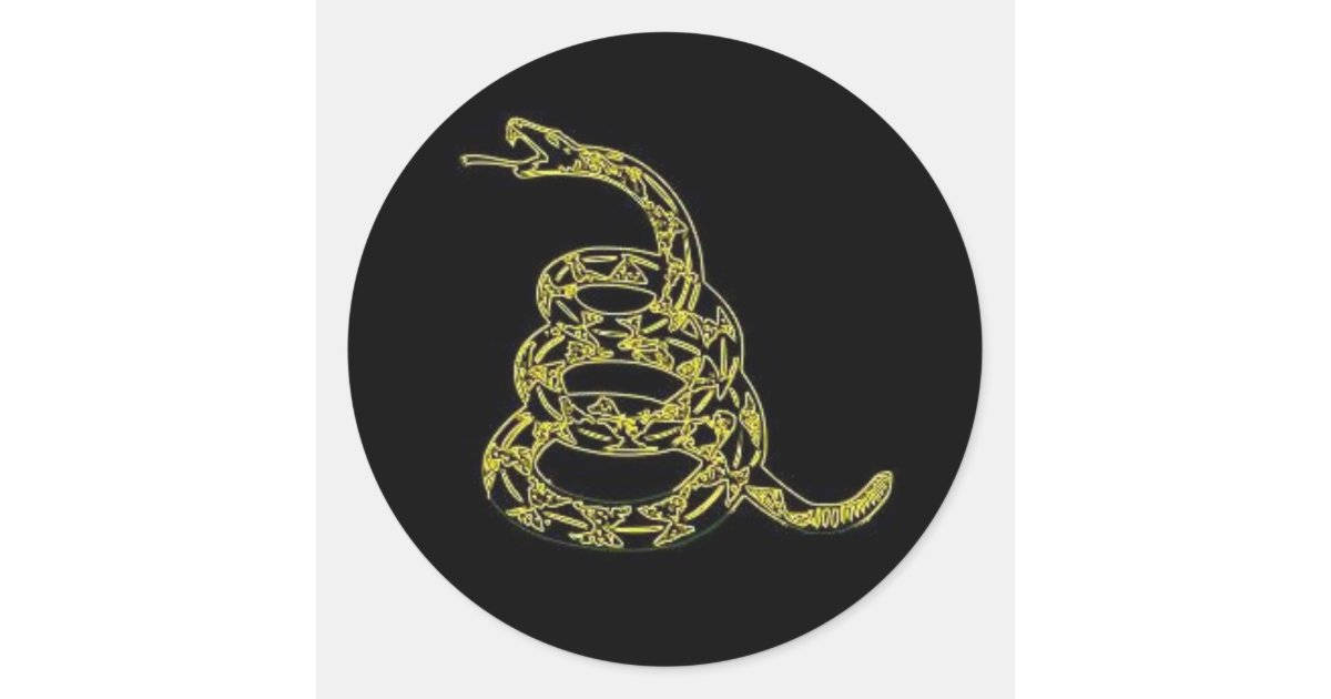 Gadsden Flag, rattlesnake, golden, SD Desktop Wallpaper