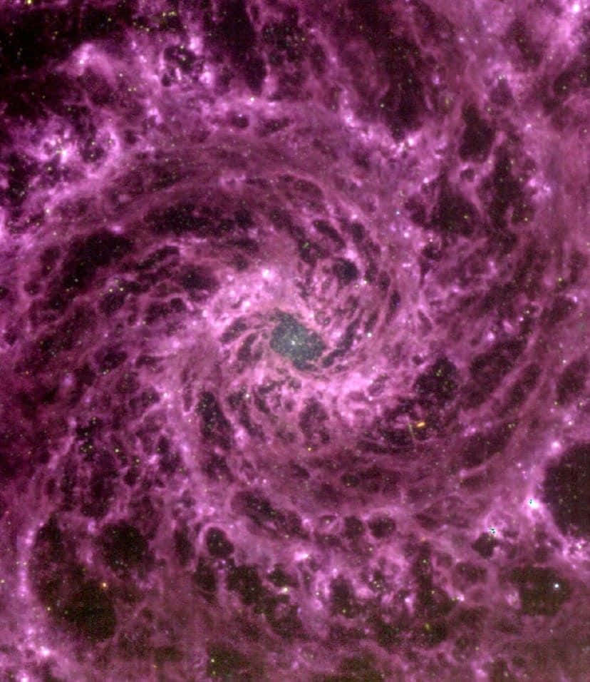 Galactic Center, magenta, purple, SD Phone Wallpaper