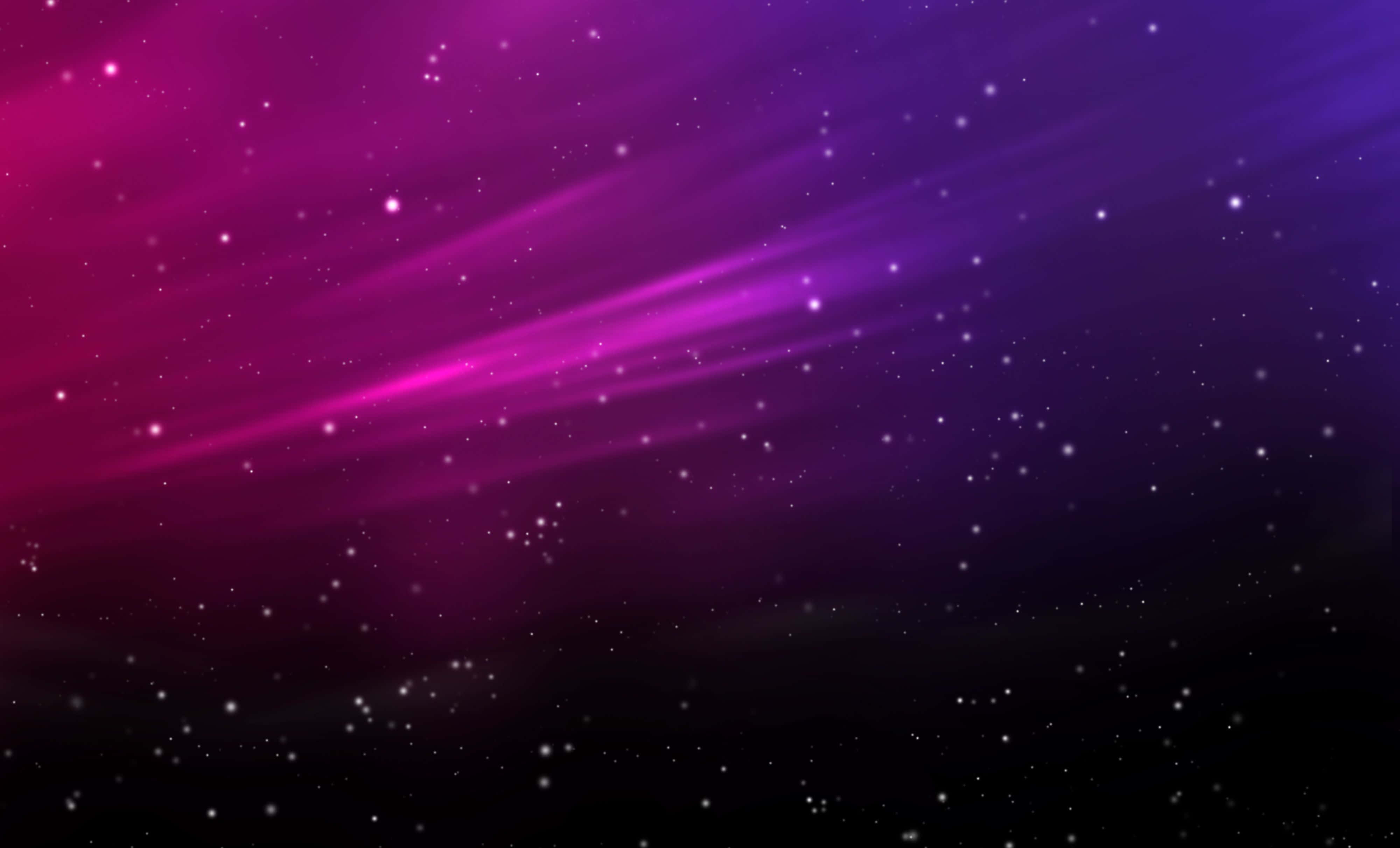 galaxy themed background image, vibrant cosmic rays, gradient purple and magenta starfield, 4K Desktop Wallpaper