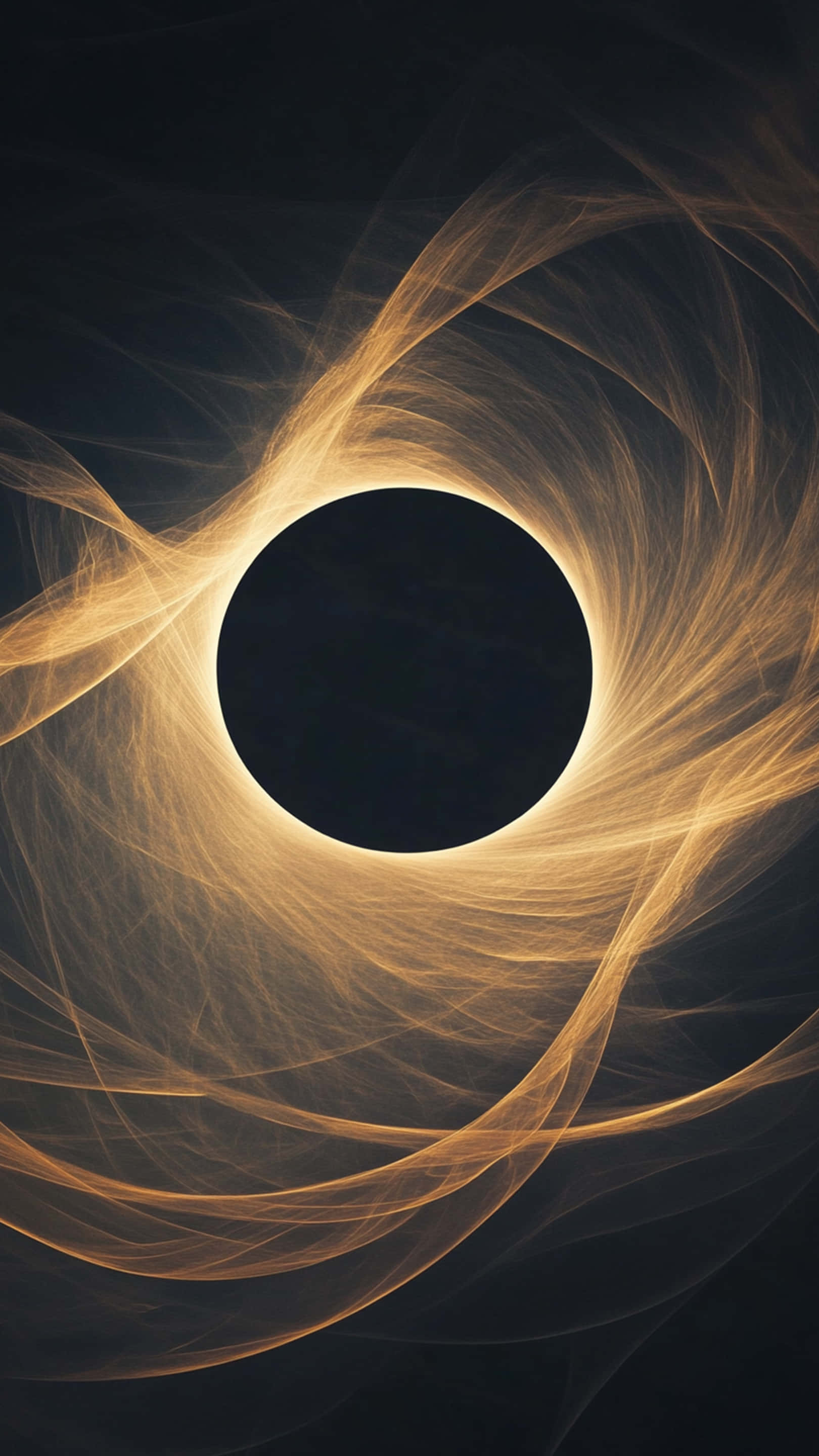 black background, lighting galaxy background, cosmic black hole, 2K Phone Wallpaper