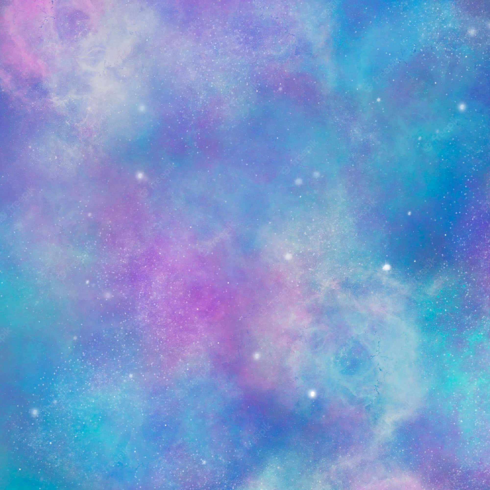 Galaxy Poster, 2000 x 2000 wallpaper, cosmic nebula, Full HD Desktop Wallpaper
