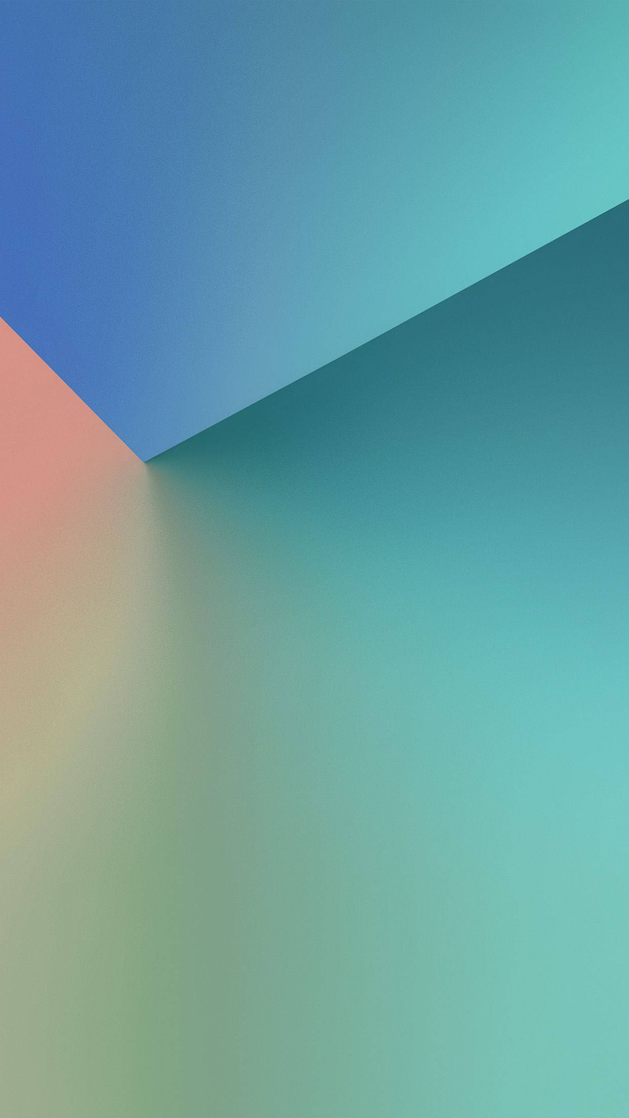 Galaxy Note 7, colorful cube, soft blue teal, Full HD Phone Wallpaper