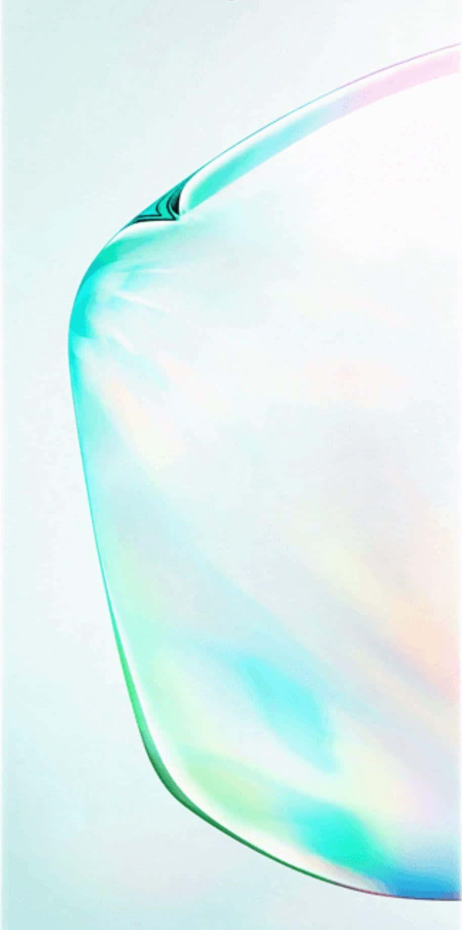 Galaxy Note, translucent soap bubble, iridescent cyan and pink hues, HD Phone Wallpaper