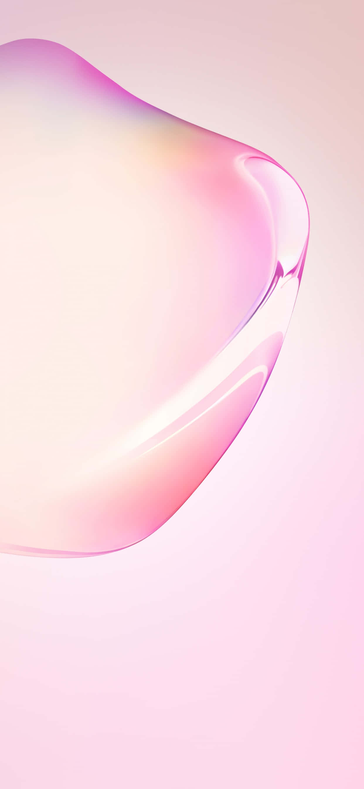 Galaxy Note, 1242 x 2688, translucent pink bubble, 2K Phone Wallpaper
