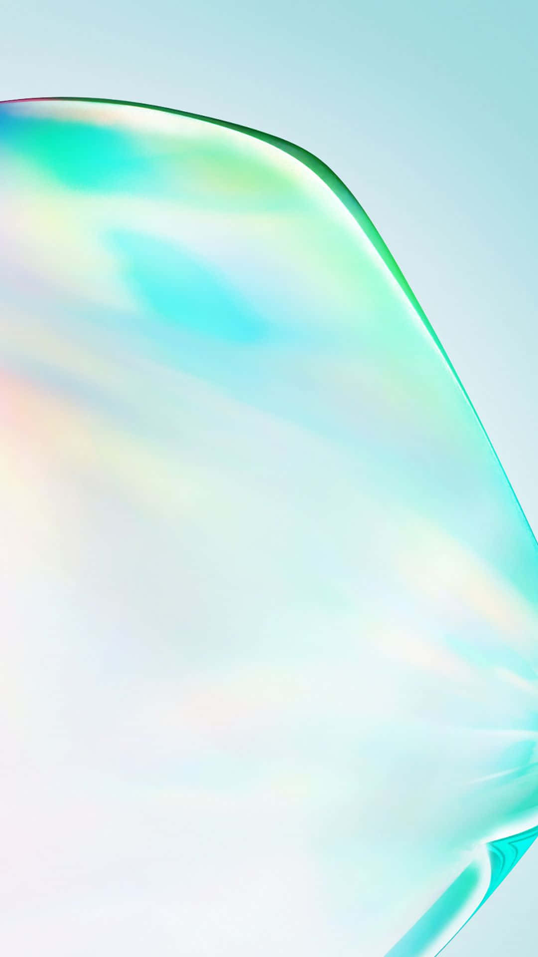 Galaxy Note 4, iridescent bubble, teal, Full HD Phone Wallpaper