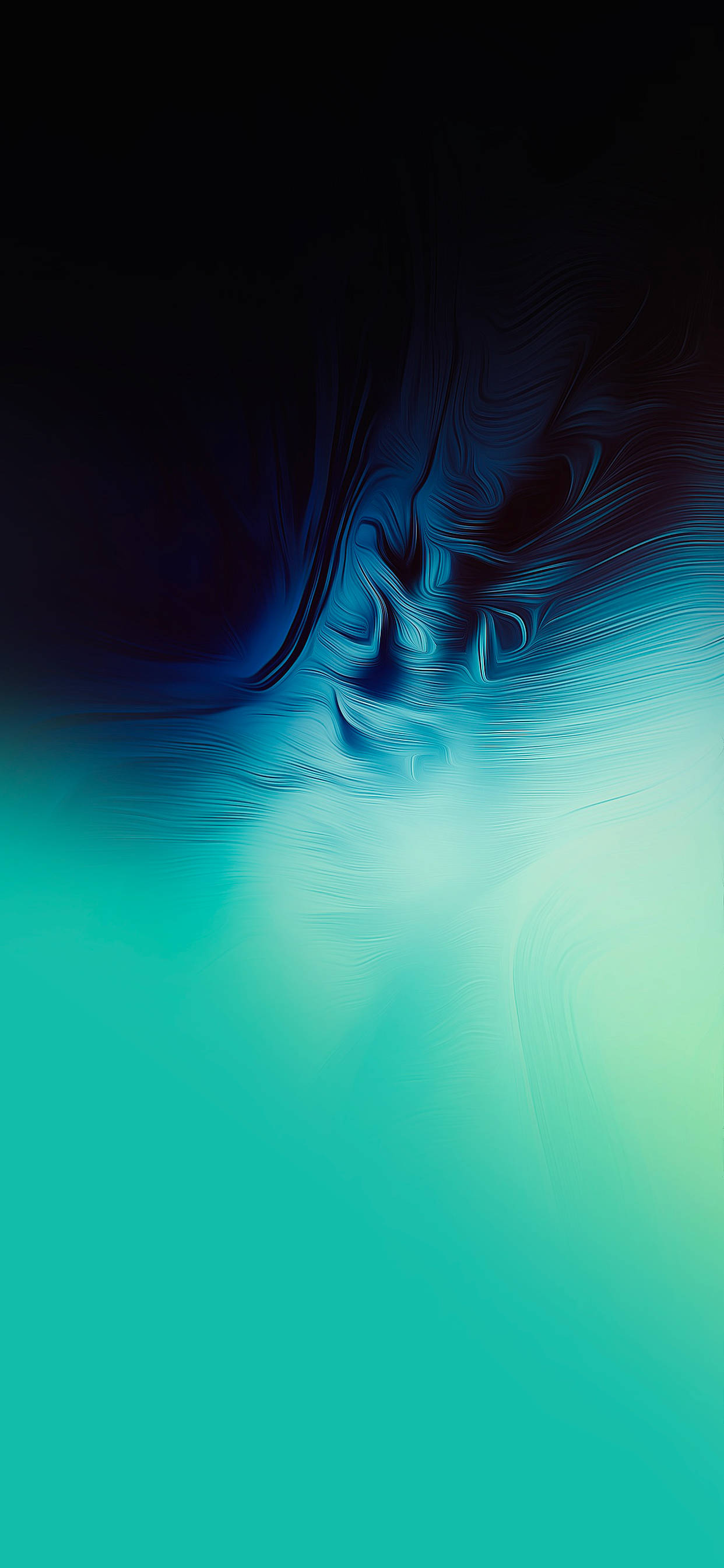 Galaxy S10 Plus, deep blue, teal, 2K Phone Wallpaper